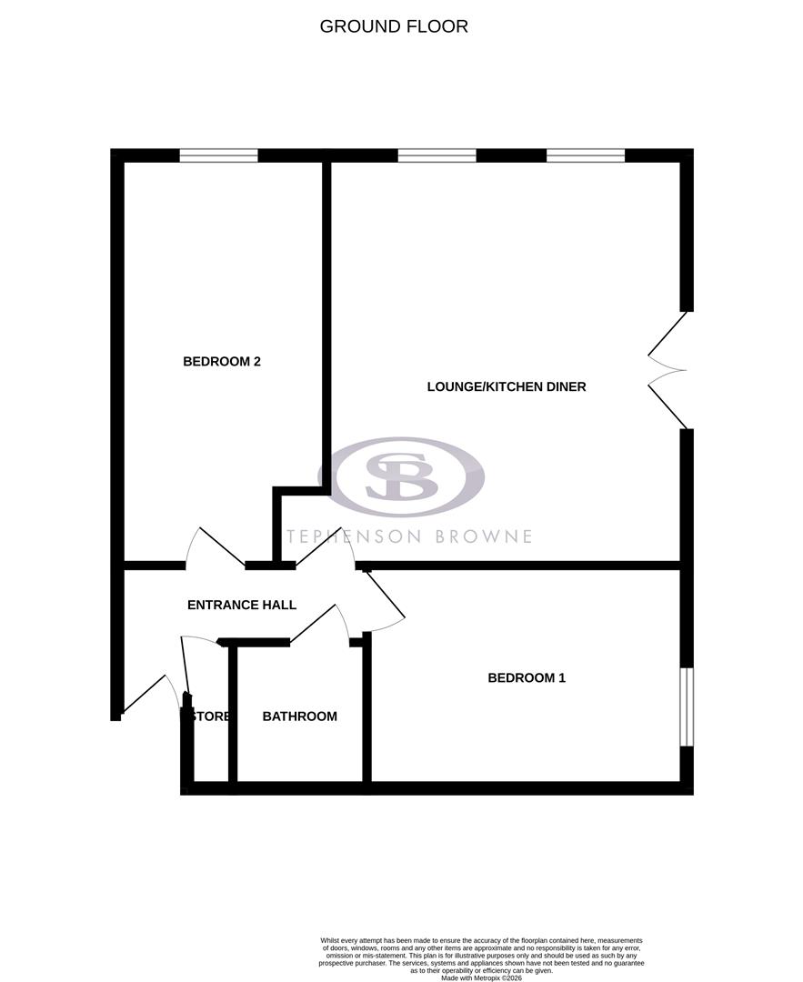 8, Foxholme Court, Crewe floorplan