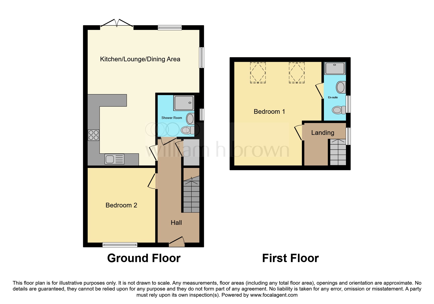 61, Sanderson Way, Wakefield floorplan