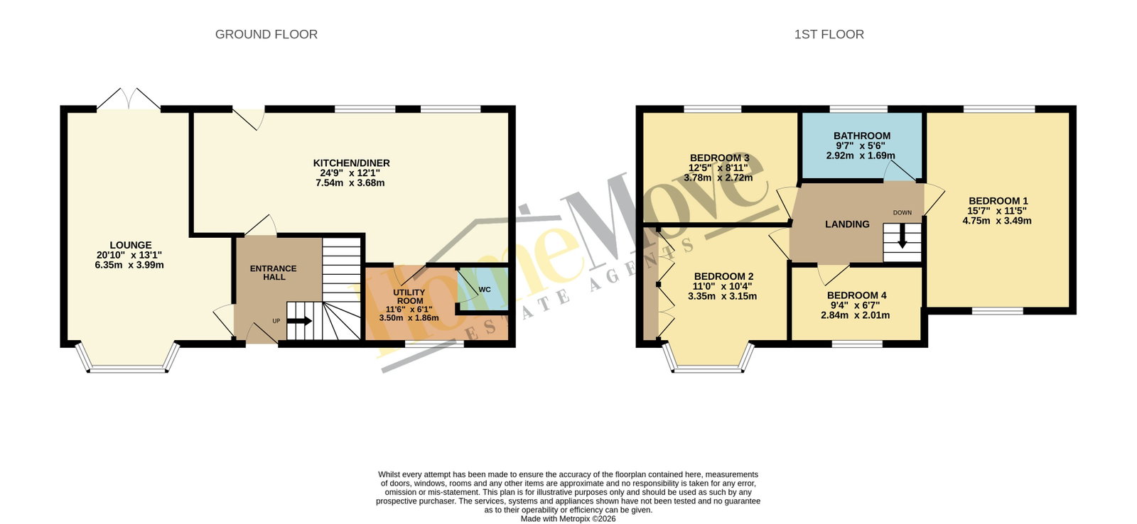 82, Fosse Way, Leicester floorplan