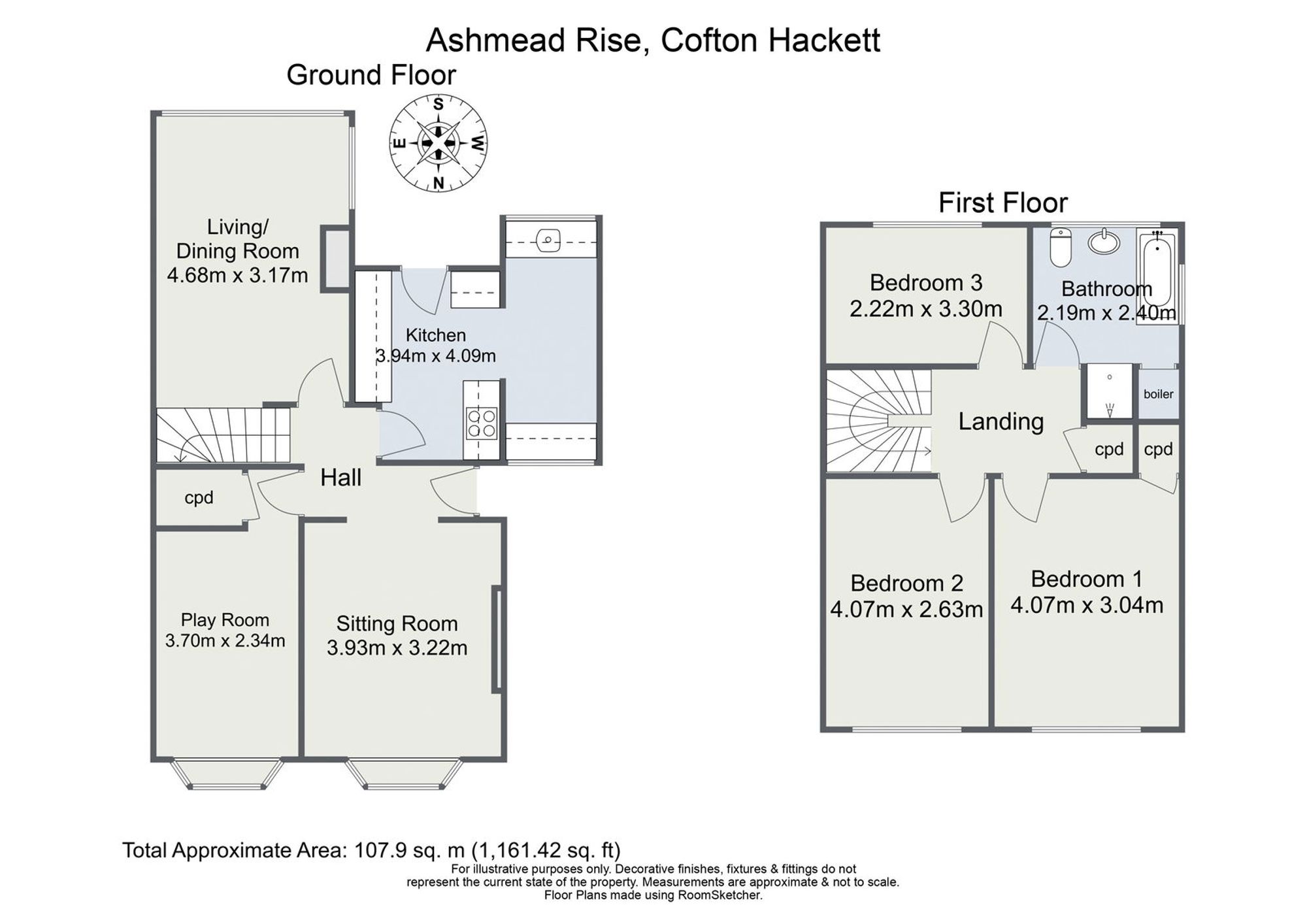 35 Ashmead Rise, Birmingham floorplan