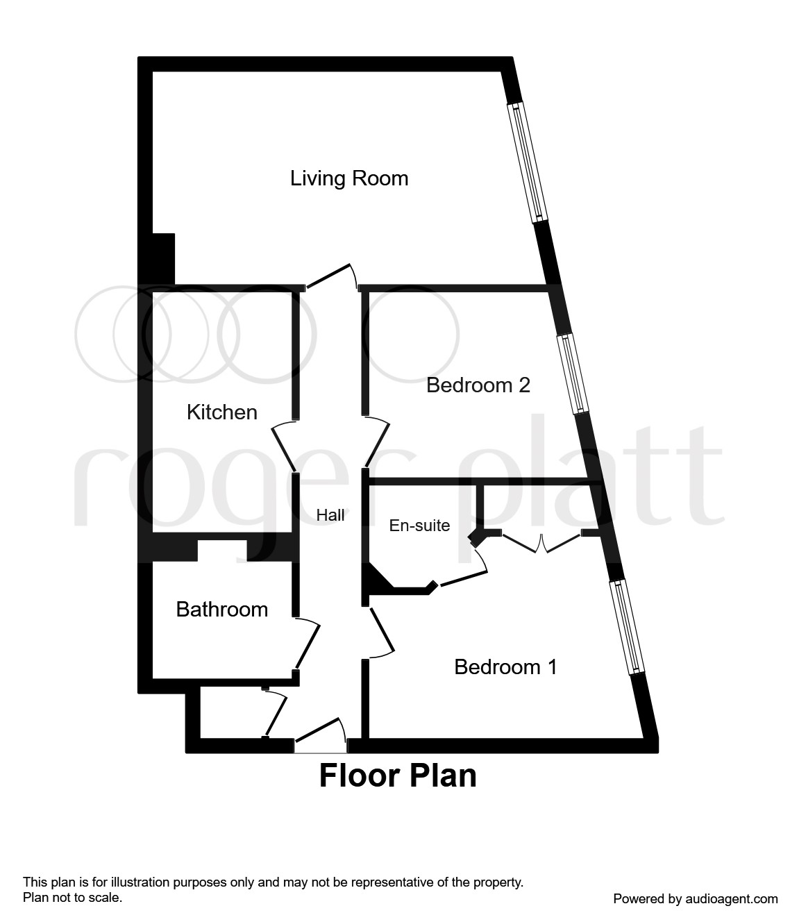 2 Bedrooms Flat for sale in Kidwells Close, Maidenhead SL6