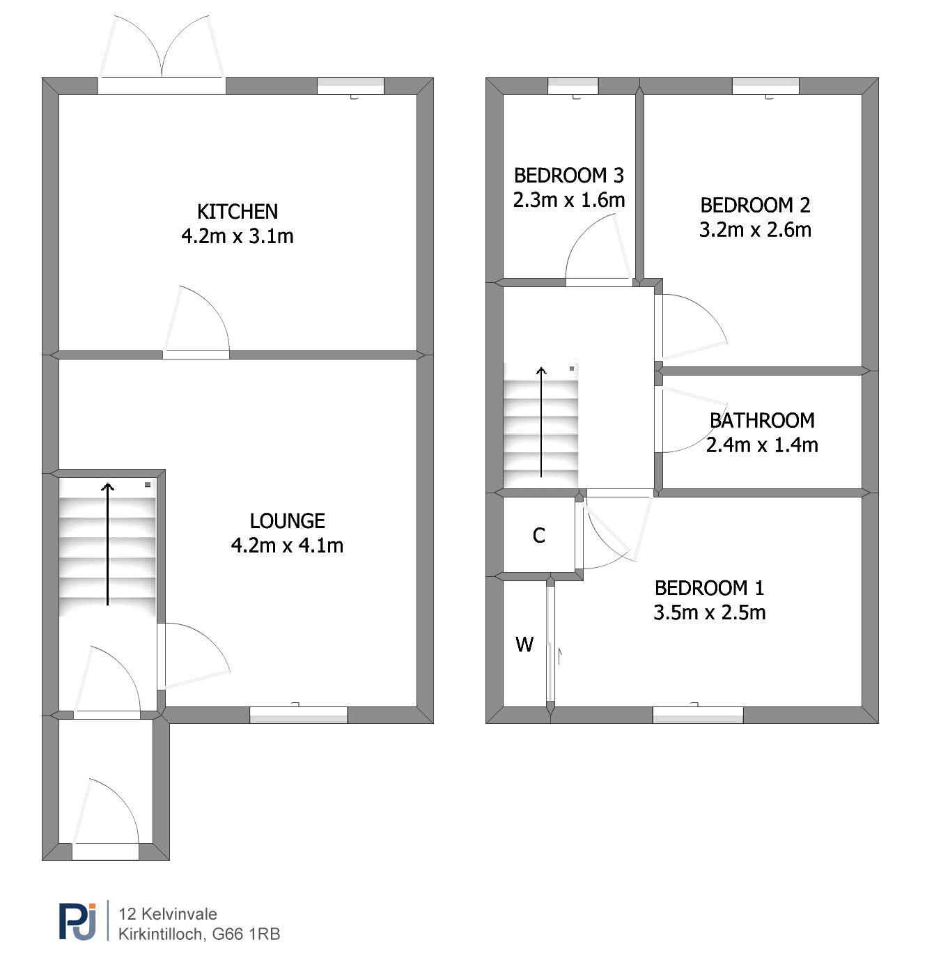 12 Kelvinvale, Kirkintilloch, Glasgow floorplan