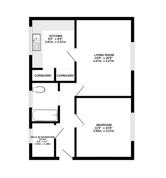 80, Arnett Avenue, Wokingham floorplan