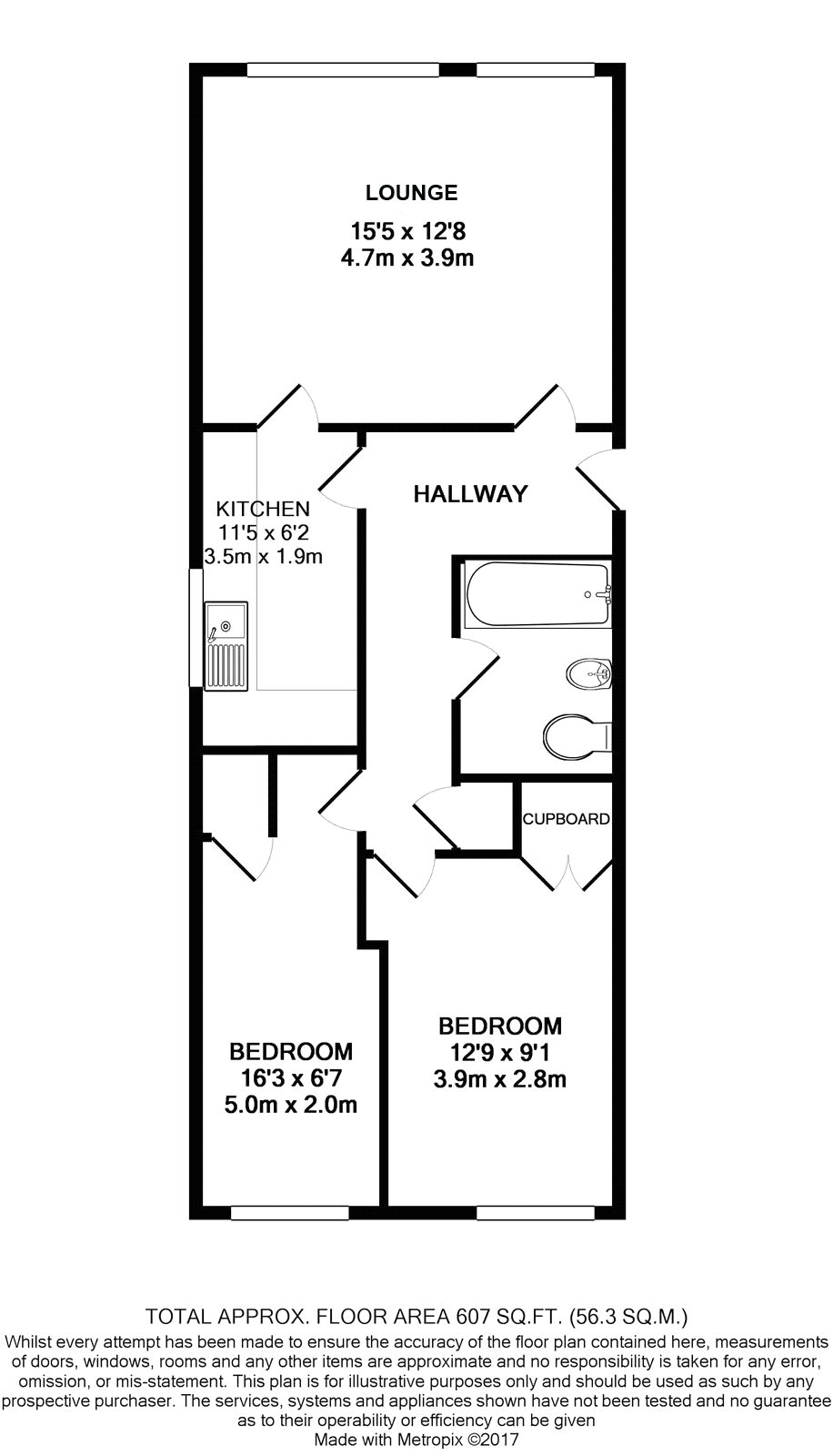 2 Bedrooms Flat to rent in Ridgway Court, 22 Lancaster Road, London SE25