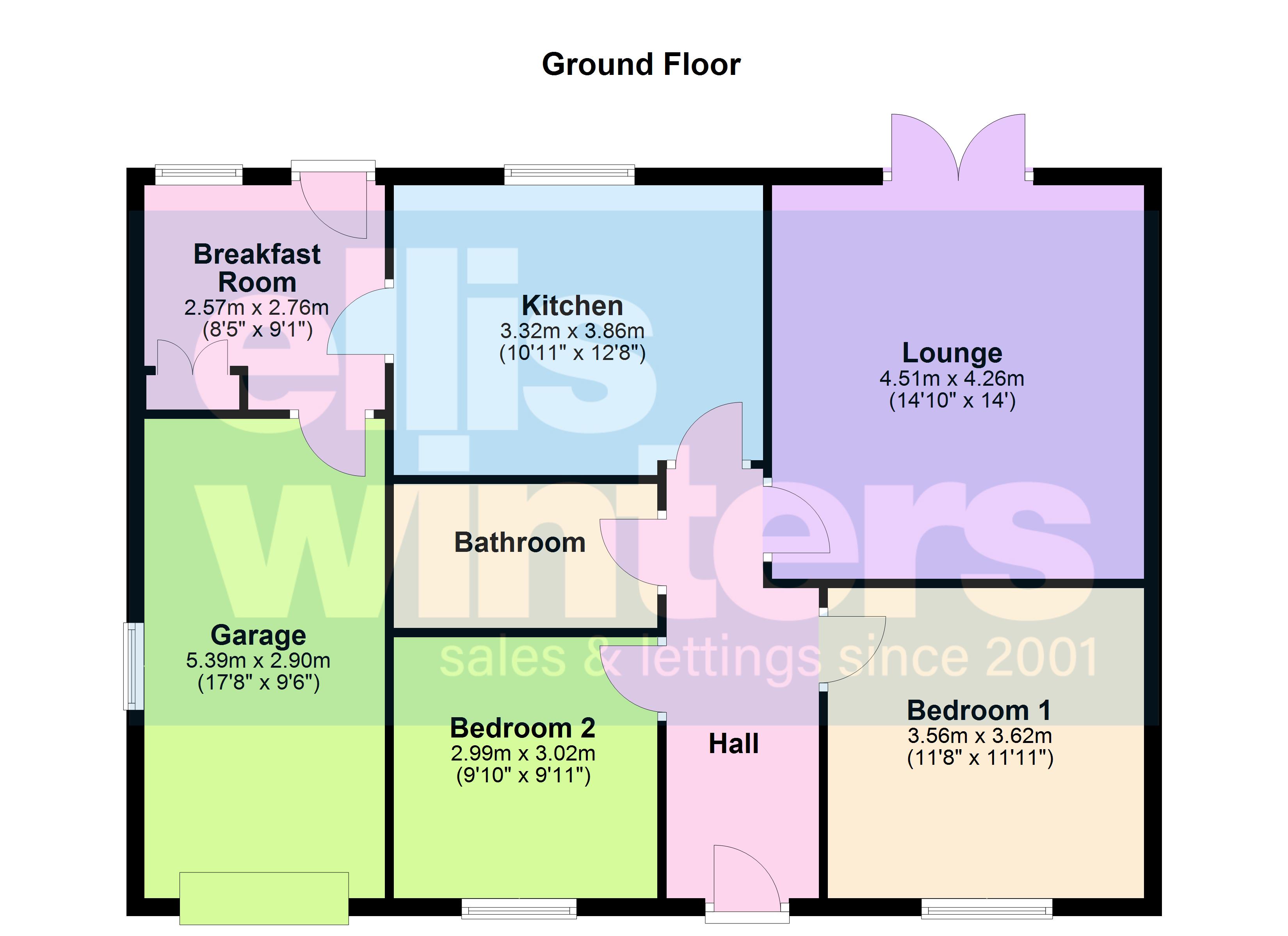 9, Deben Close, March floorplan