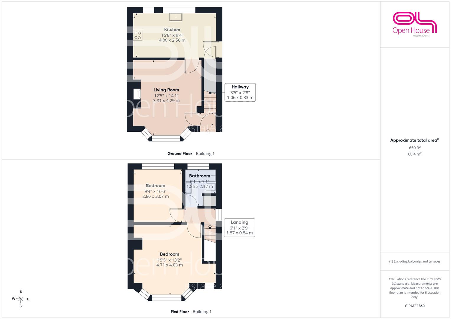 19, Woodstock Road, Stafford floorplan