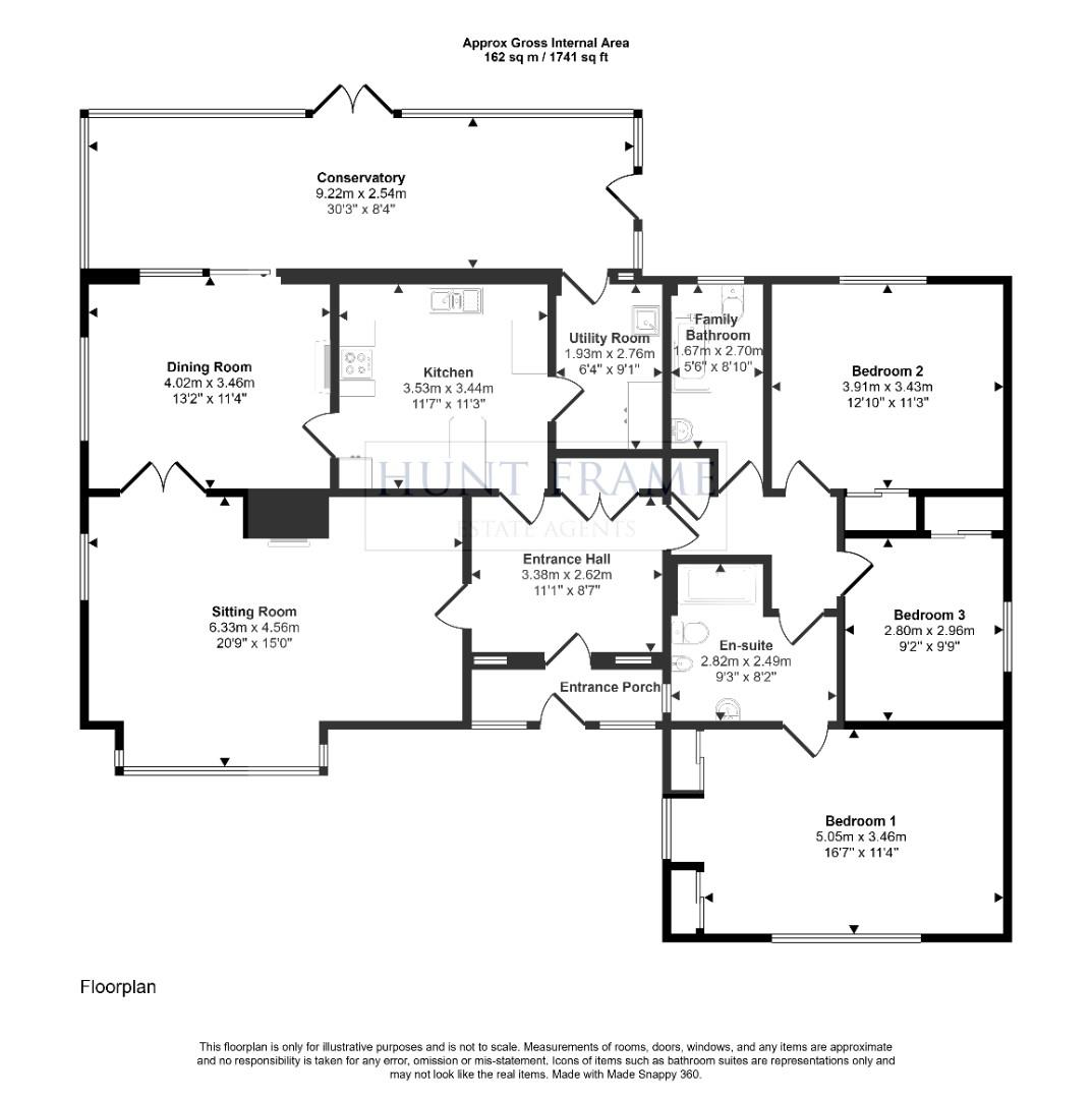 2, Lincoln Close, Eastbourne floorplan
