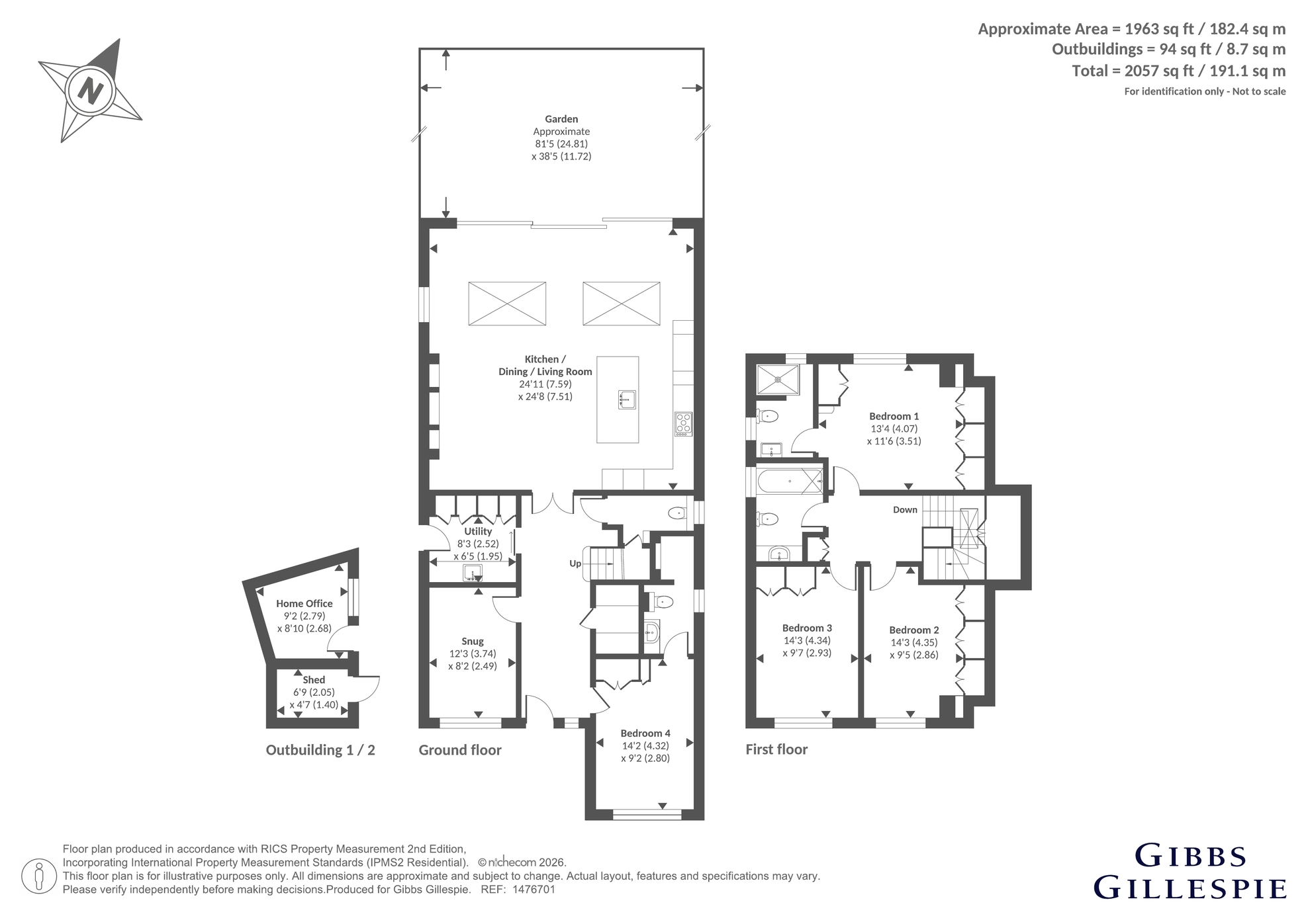 Dell Cottage, Chalfont St. Giles floorplan
