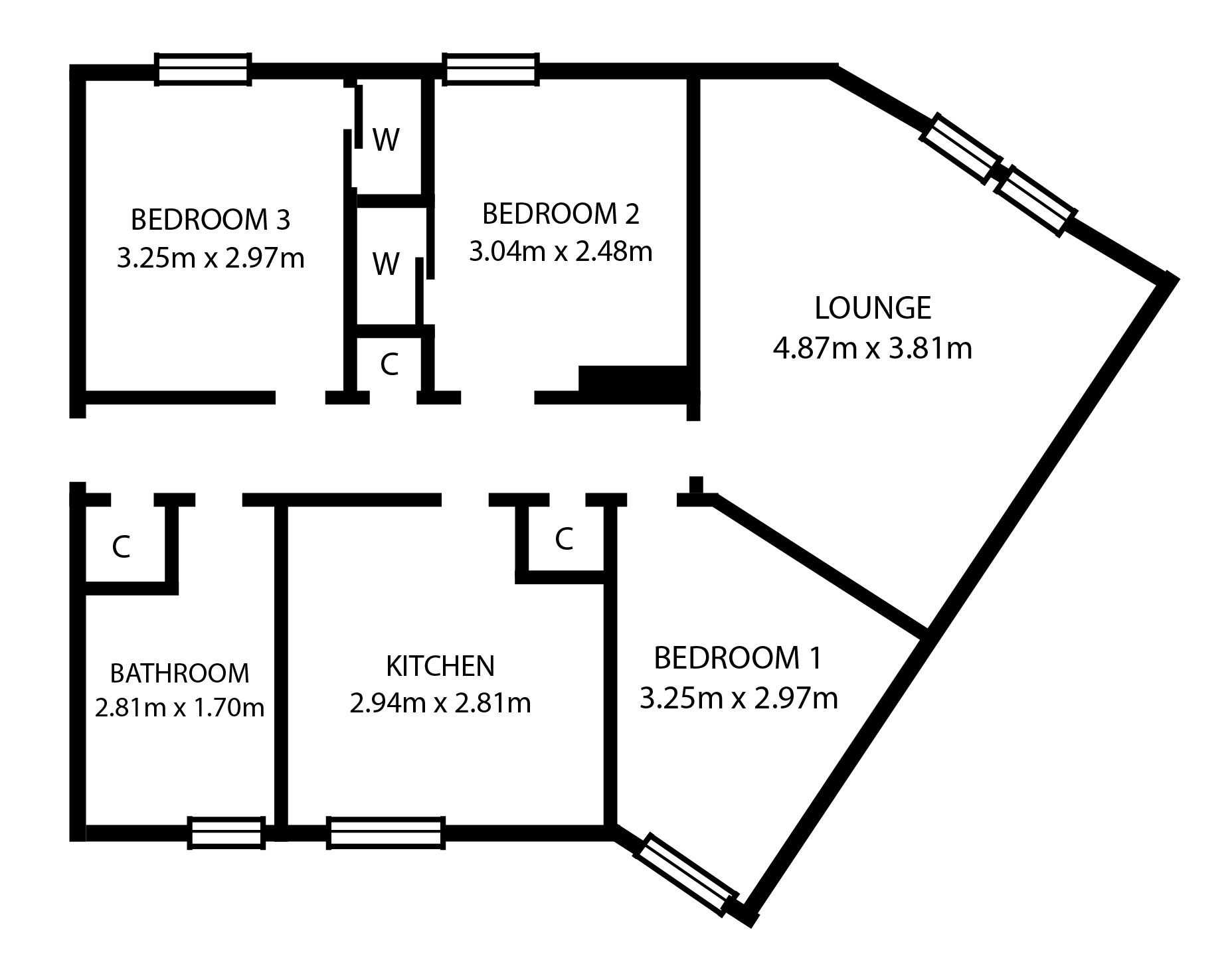 3 Bedrooms Flat for sale in 1/1, 79 Lumsden Street, Yorkhill, Glasgow G3