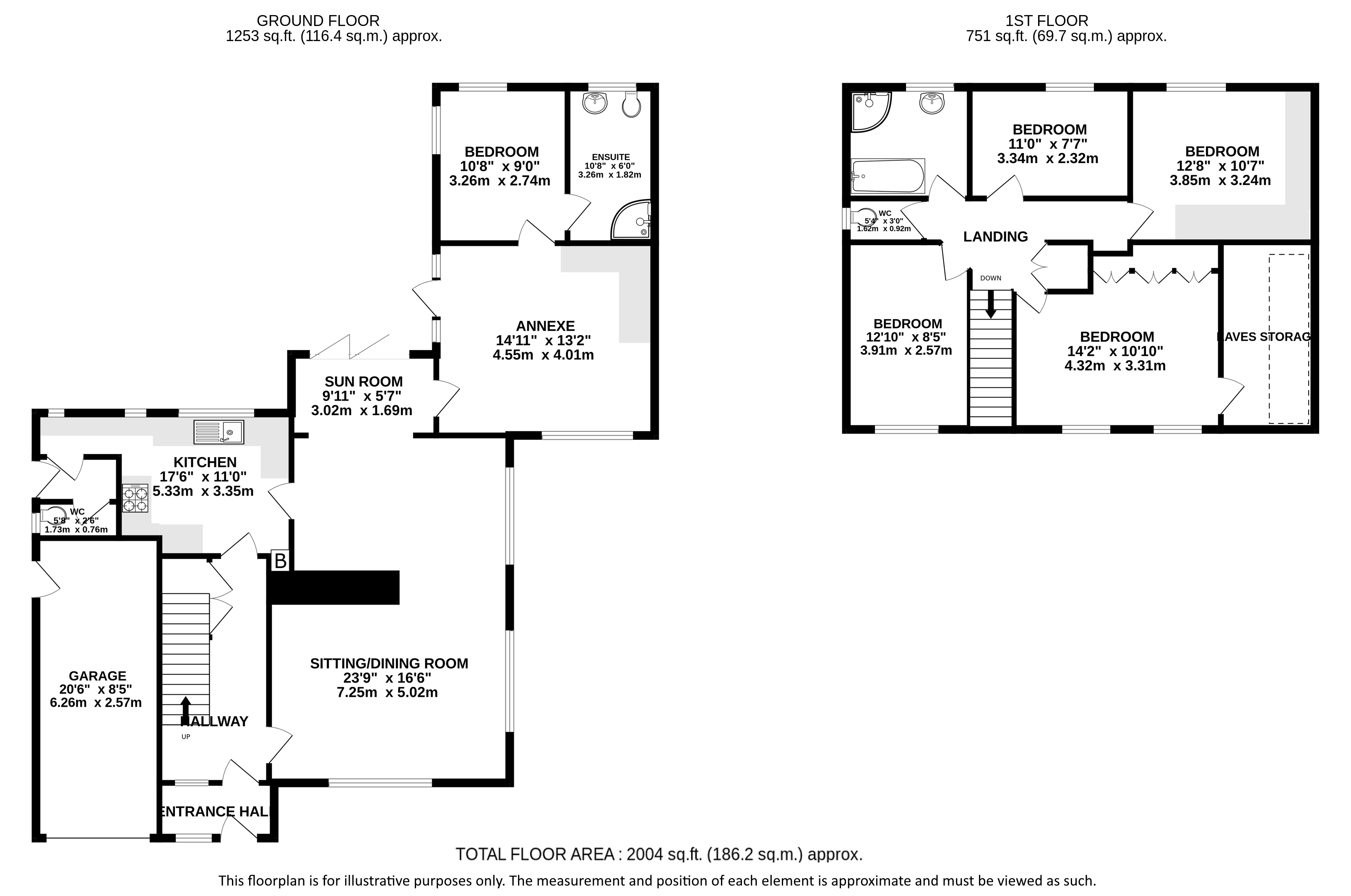 Greenhayes, Nettleden Road, Berkhamsted floorplan
