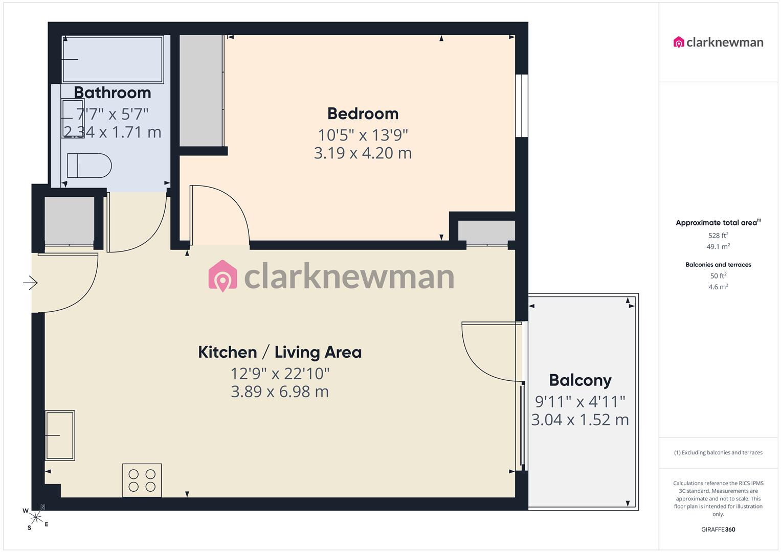 Hepworth House, Harlow floorplan
