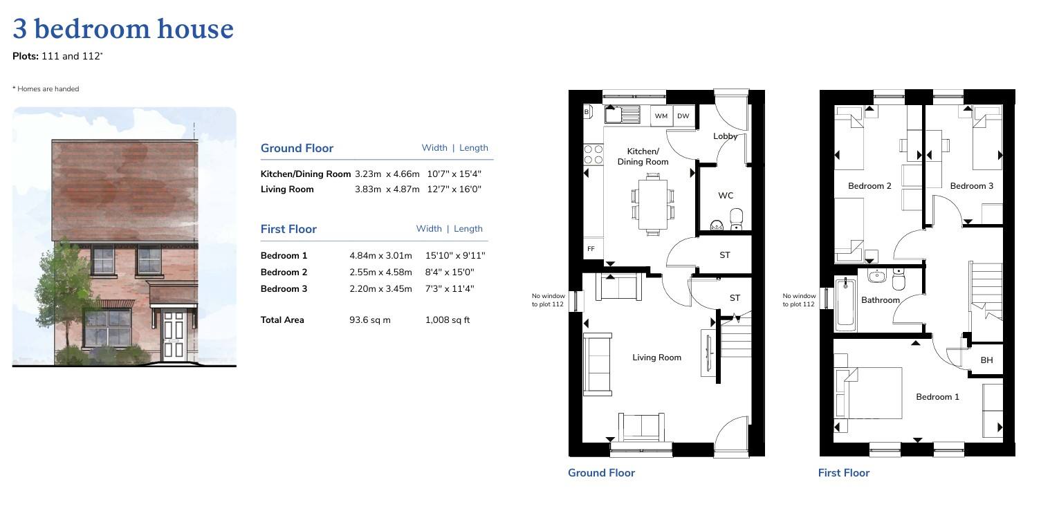 2, 2 Blackberry Mews, Arundel floorplan