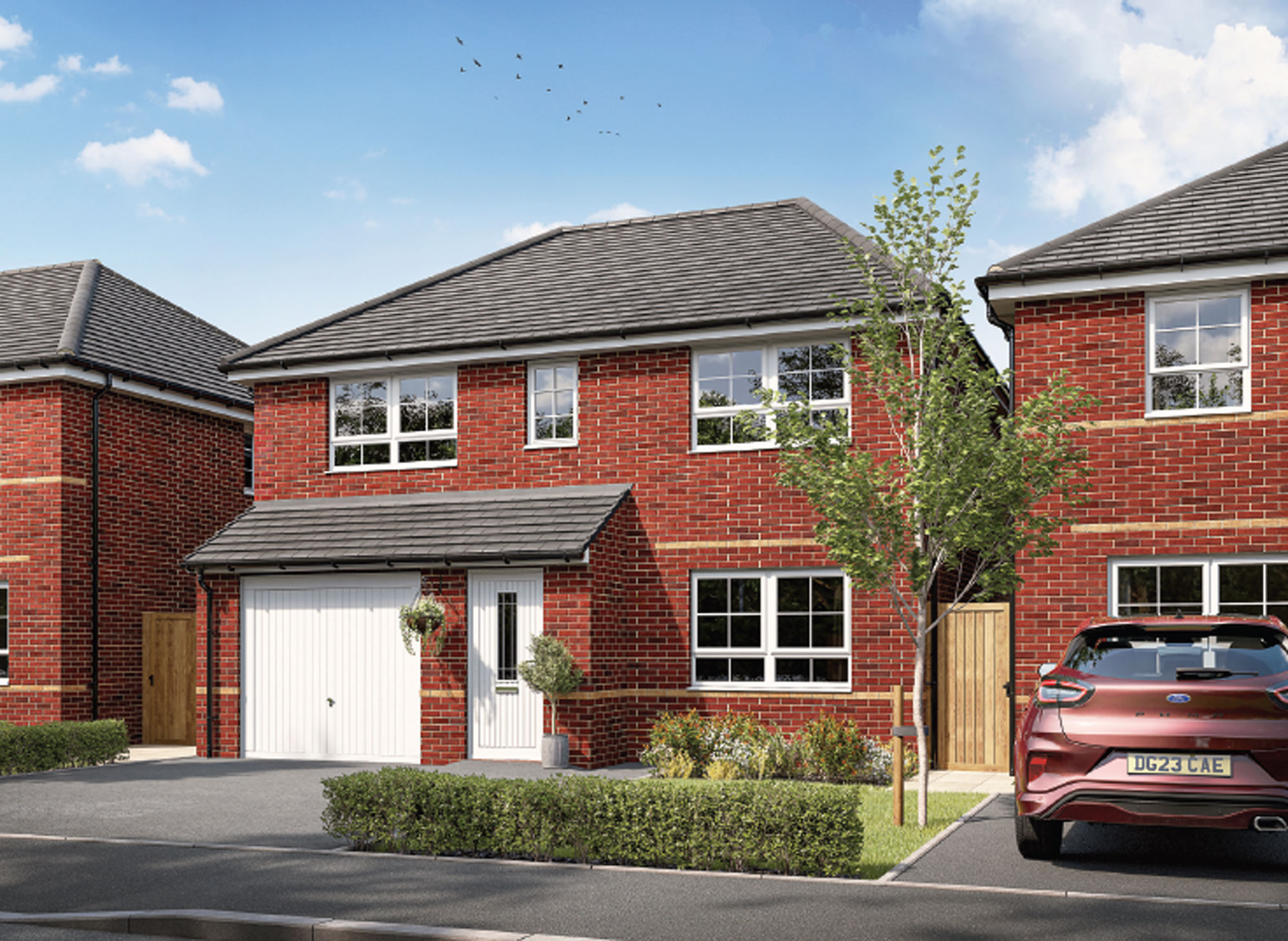 Property 1 of 8. Silkin Meadows Sommerleyton Brick CGI