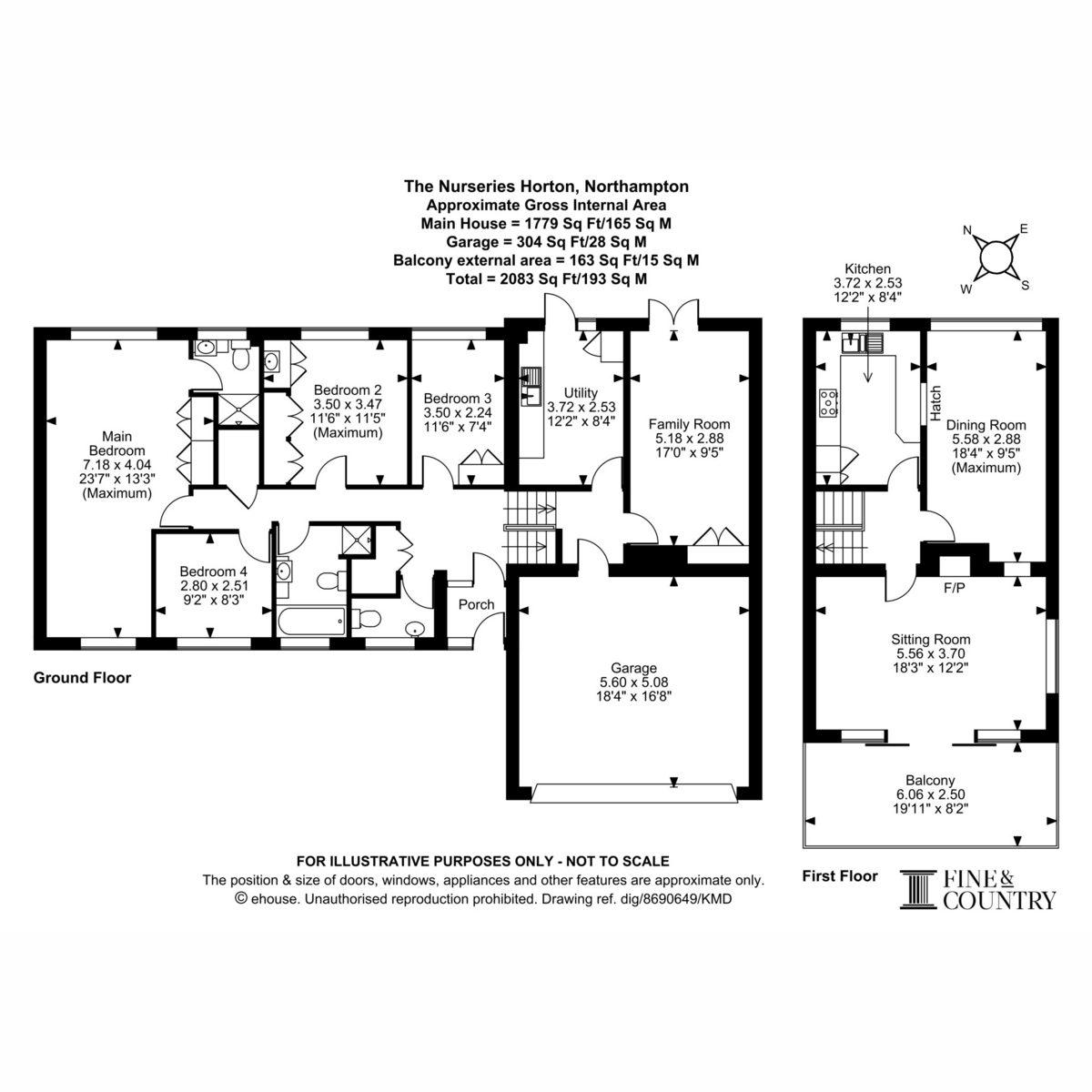 The Vinery, 1, The Nurseries, Northampton floorplan
