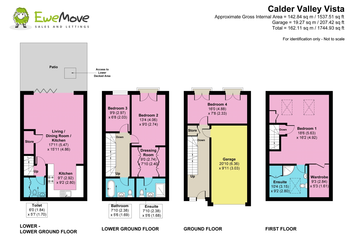 2, Calder Valley Vista West Yorkshire, Sowerby Bridge floorplan