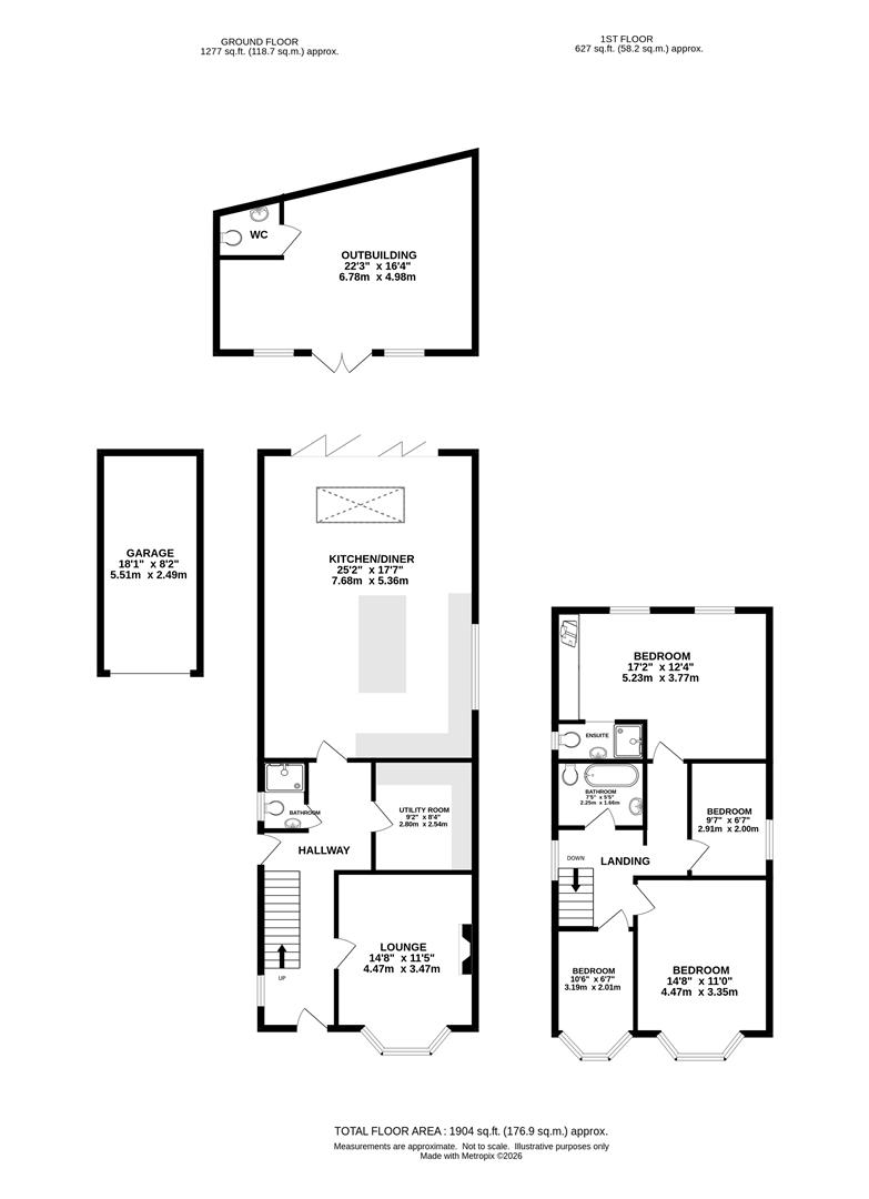 5B, Danes Way, Brentwood floorplan