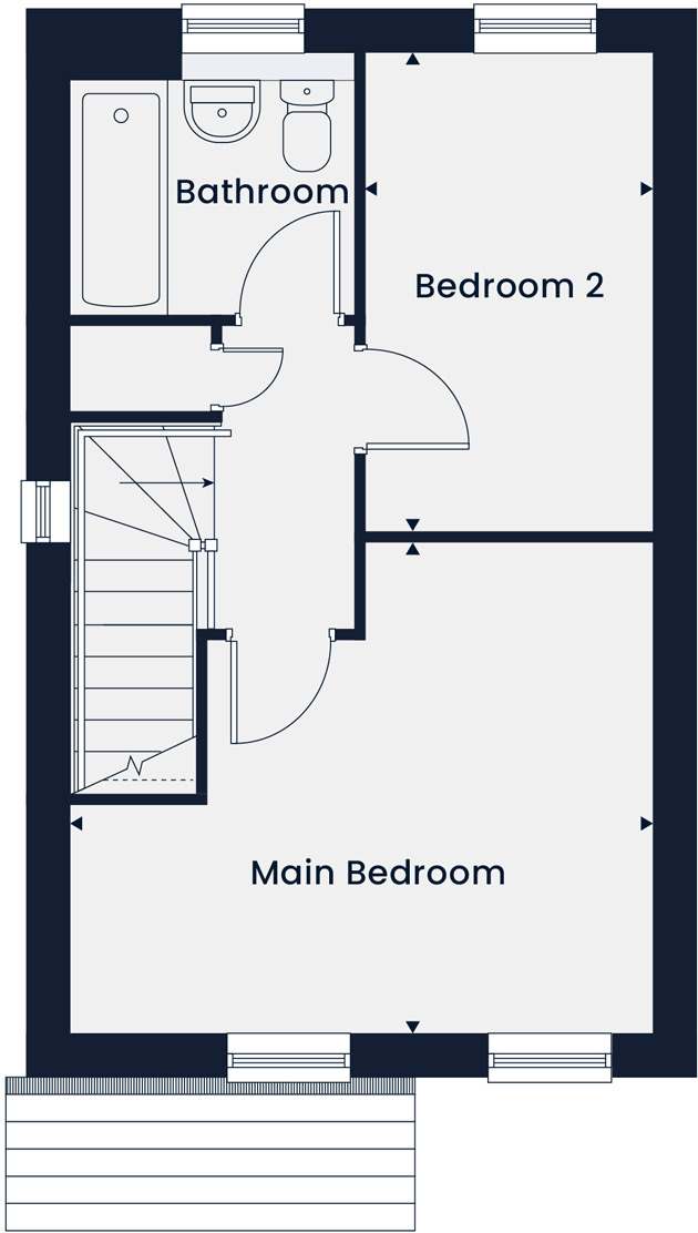102, Croston Road, Farington Moss, Leyland floorplan