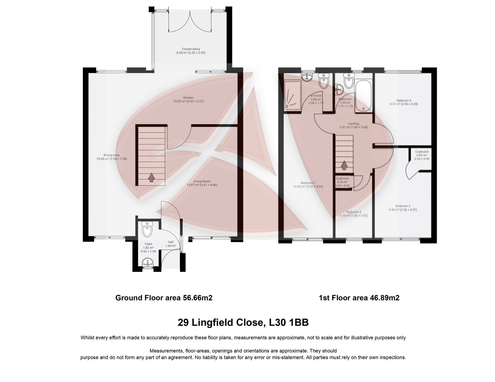 29, Lingfield Close, Bootle floorplan