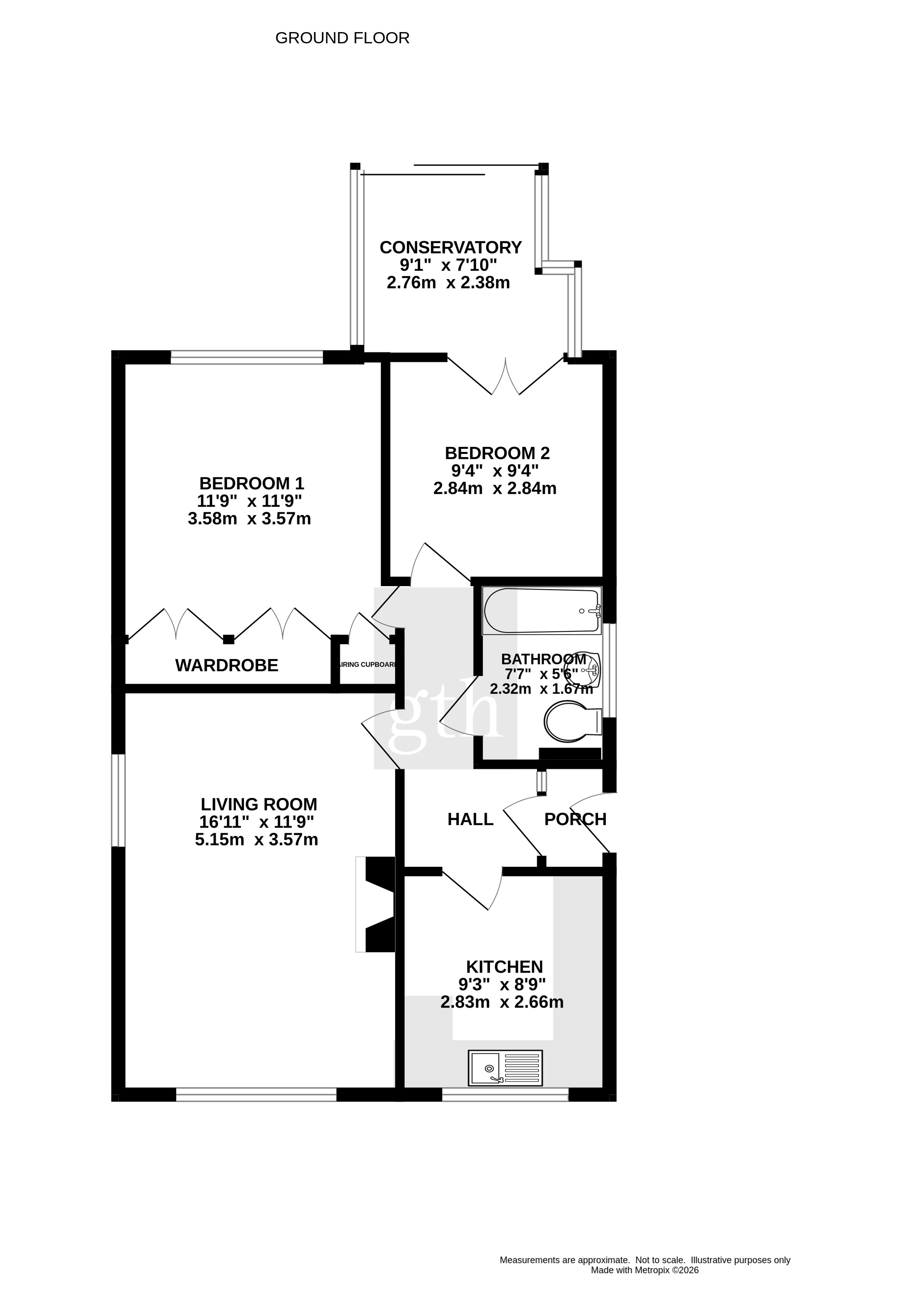 1, Balmoral Drive, Somerset floorplan