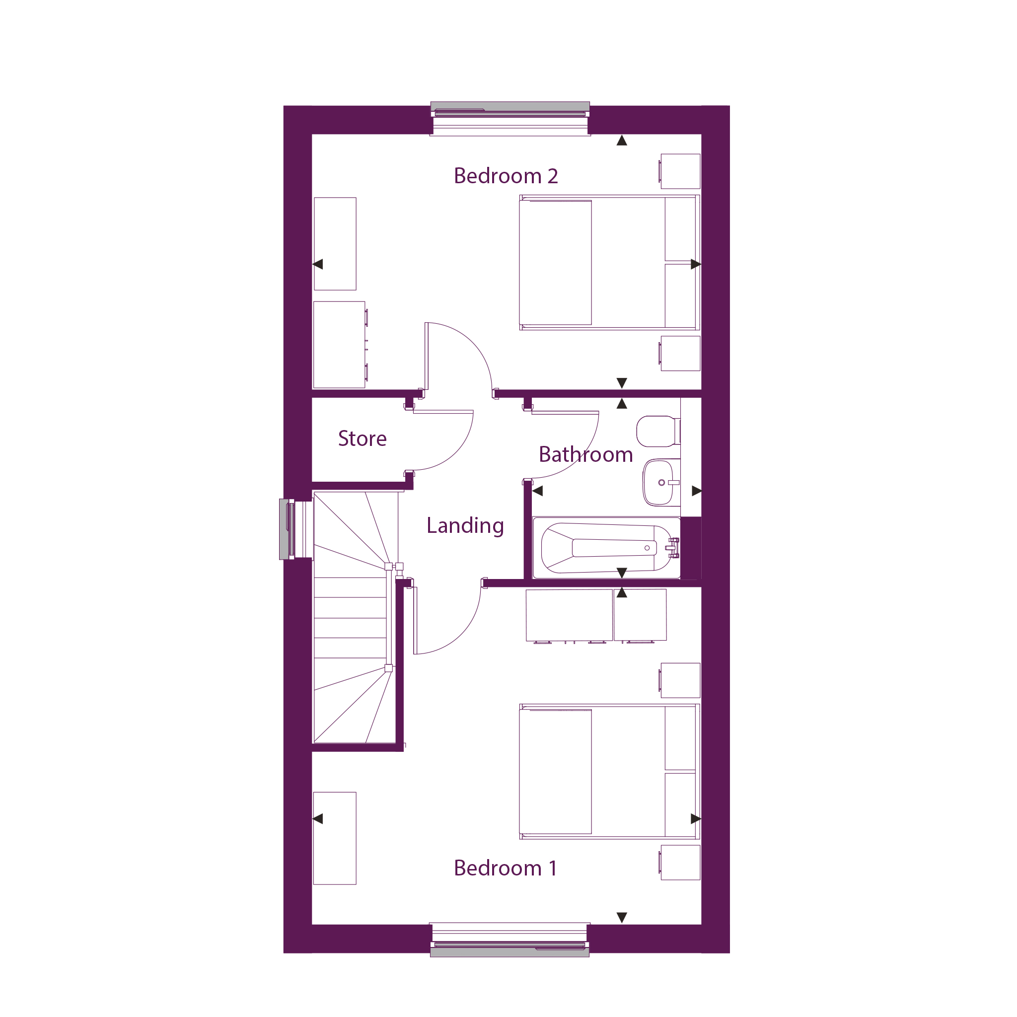 53, Holland Drive, Medstead floorplan
