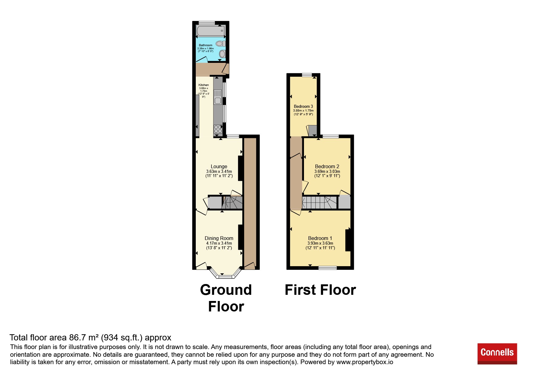 Fosse Road North, Leicester floorplan