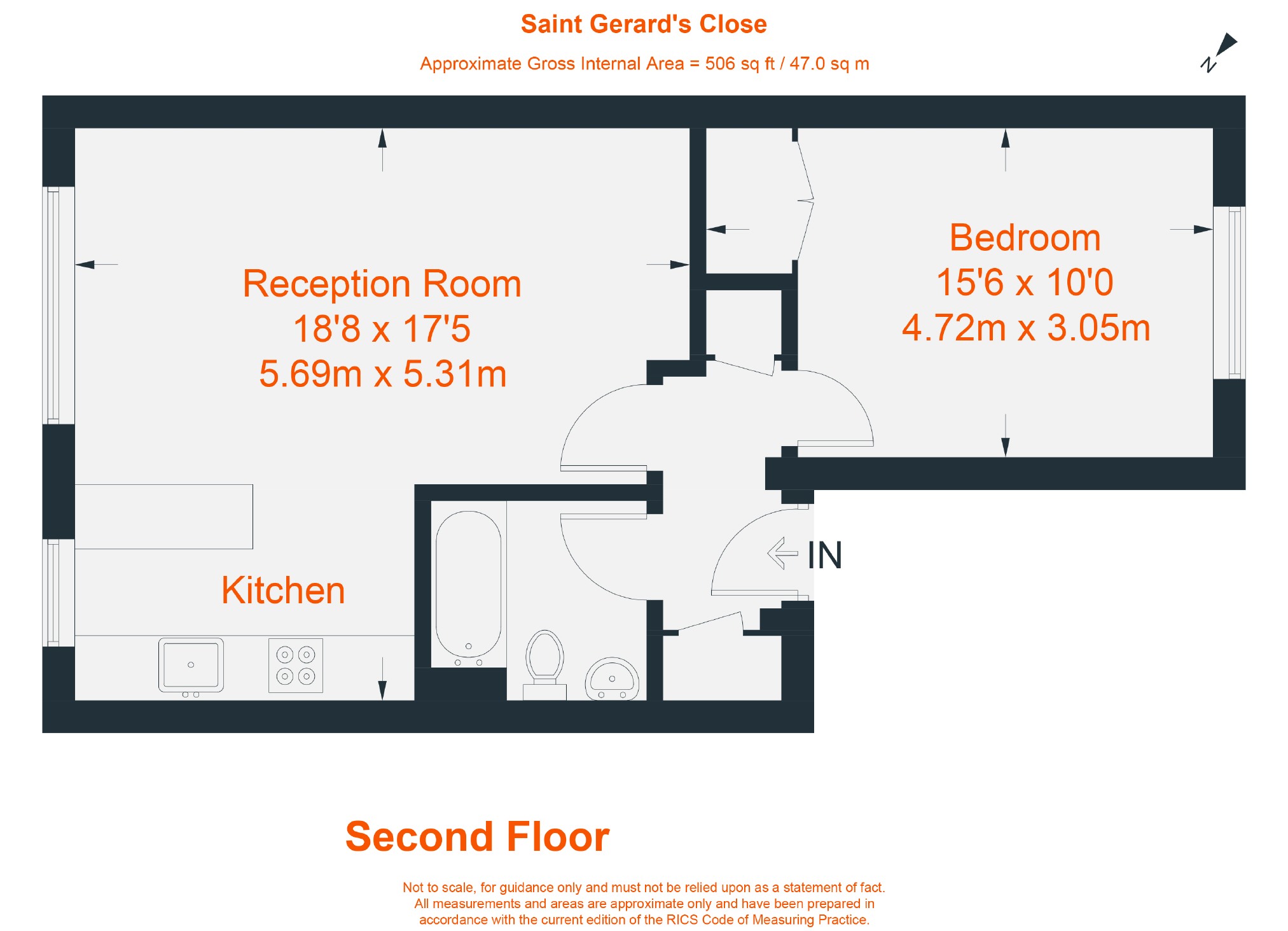 1 Bedrooms Flat to rent in St Gerards Close, Abbeville Village, London SW4