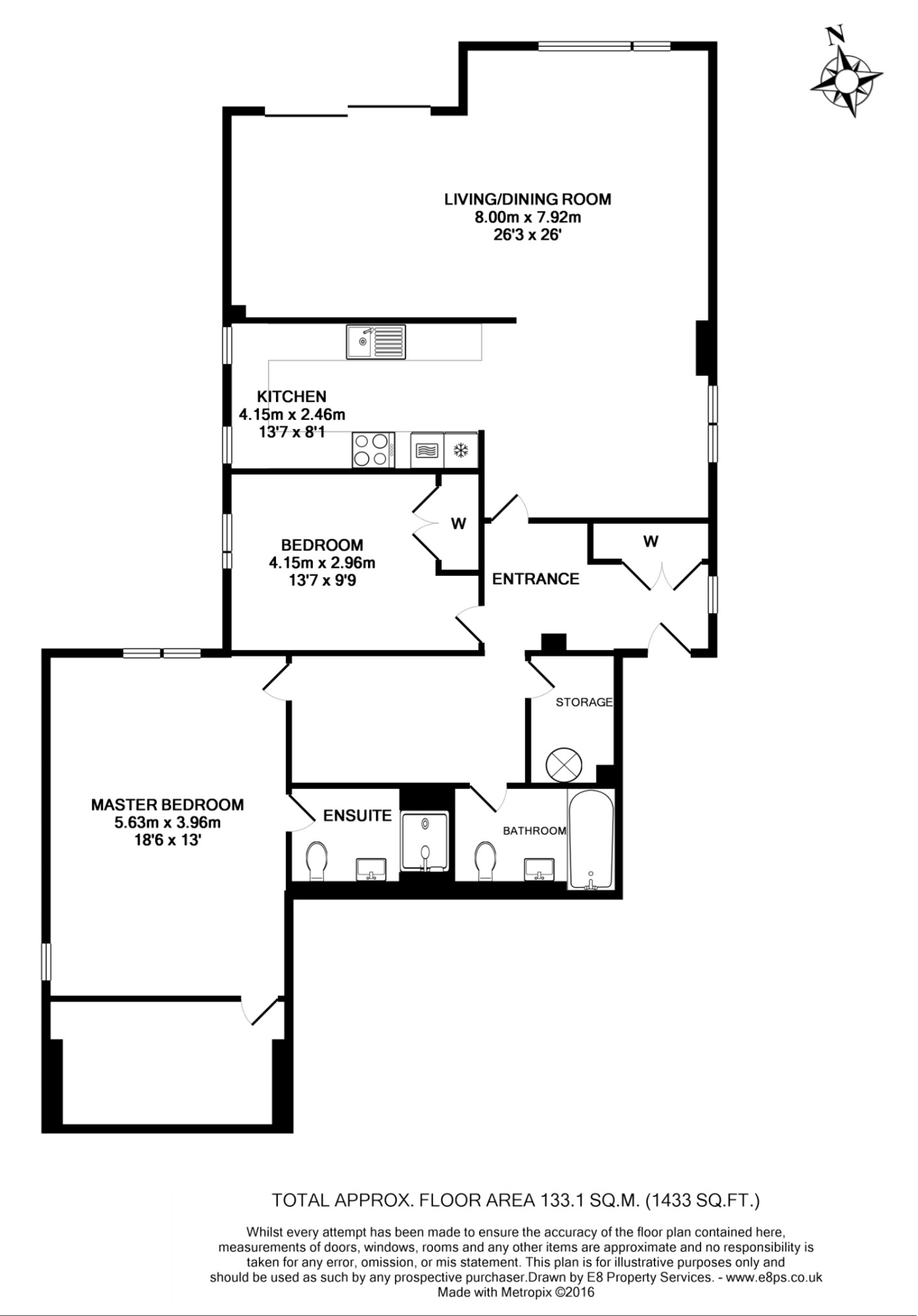 2 Bedrooms Flat to rent in Hillside, Cumnor Hill, Oxford OX2