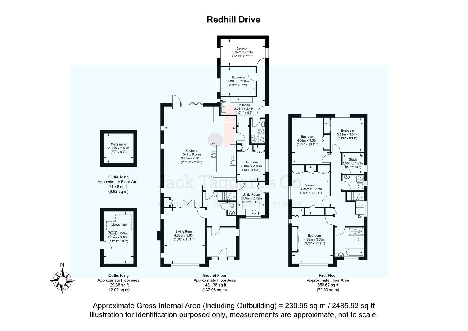 33, Redhill Drive, Brighton floorplan