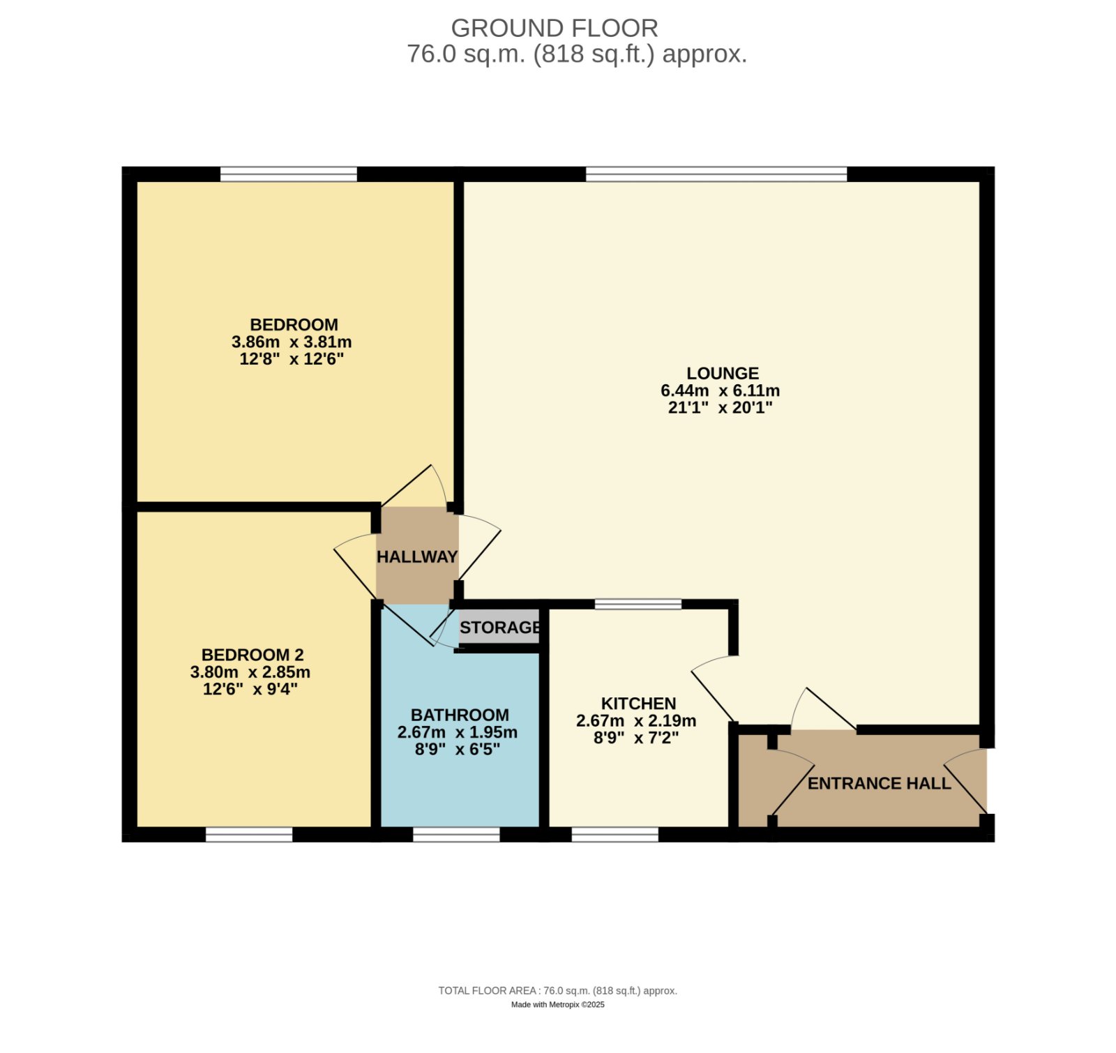 Beaminster Court, Heaton Mersey floorplan