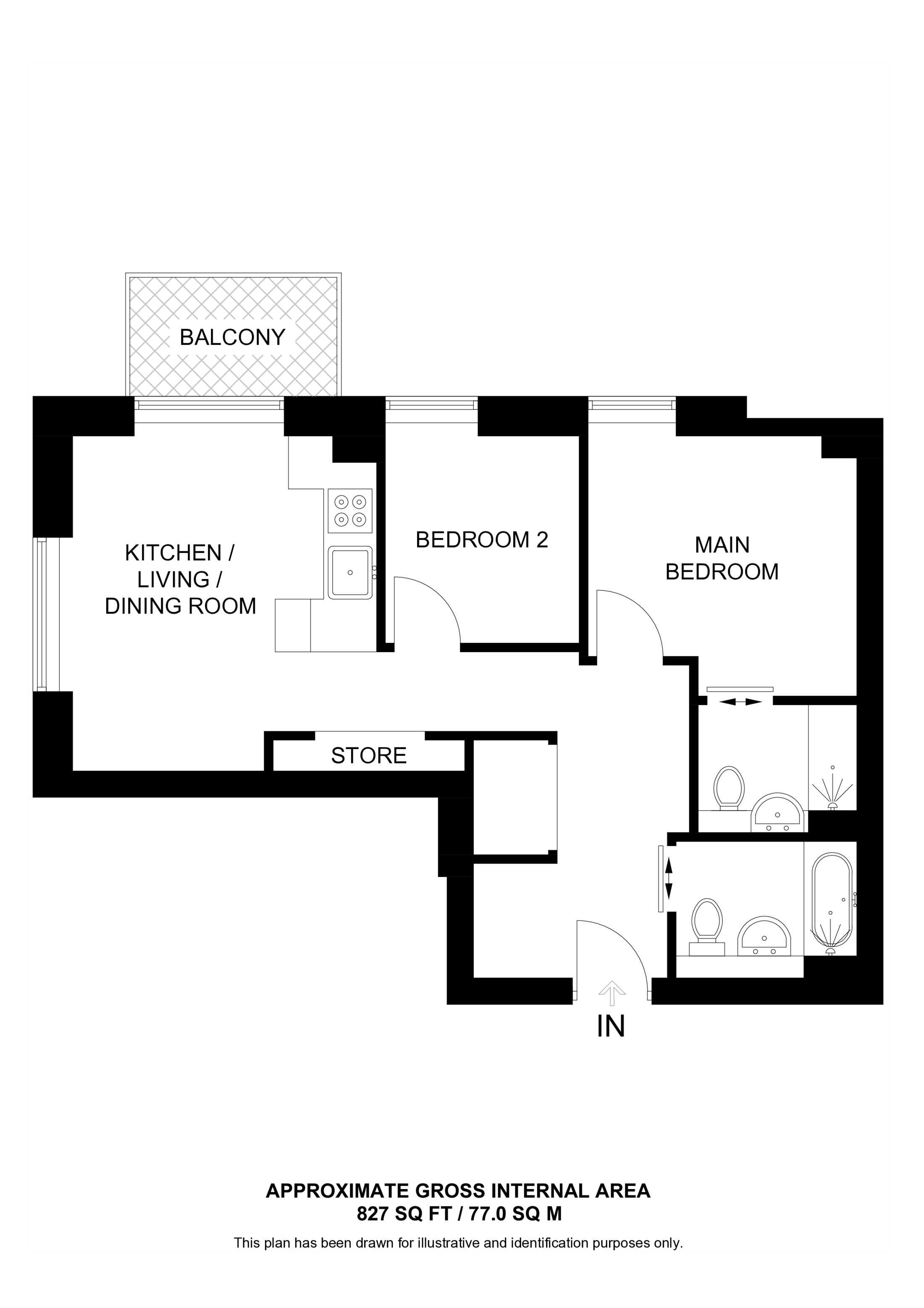 Elmhurst, Wembley floorplan