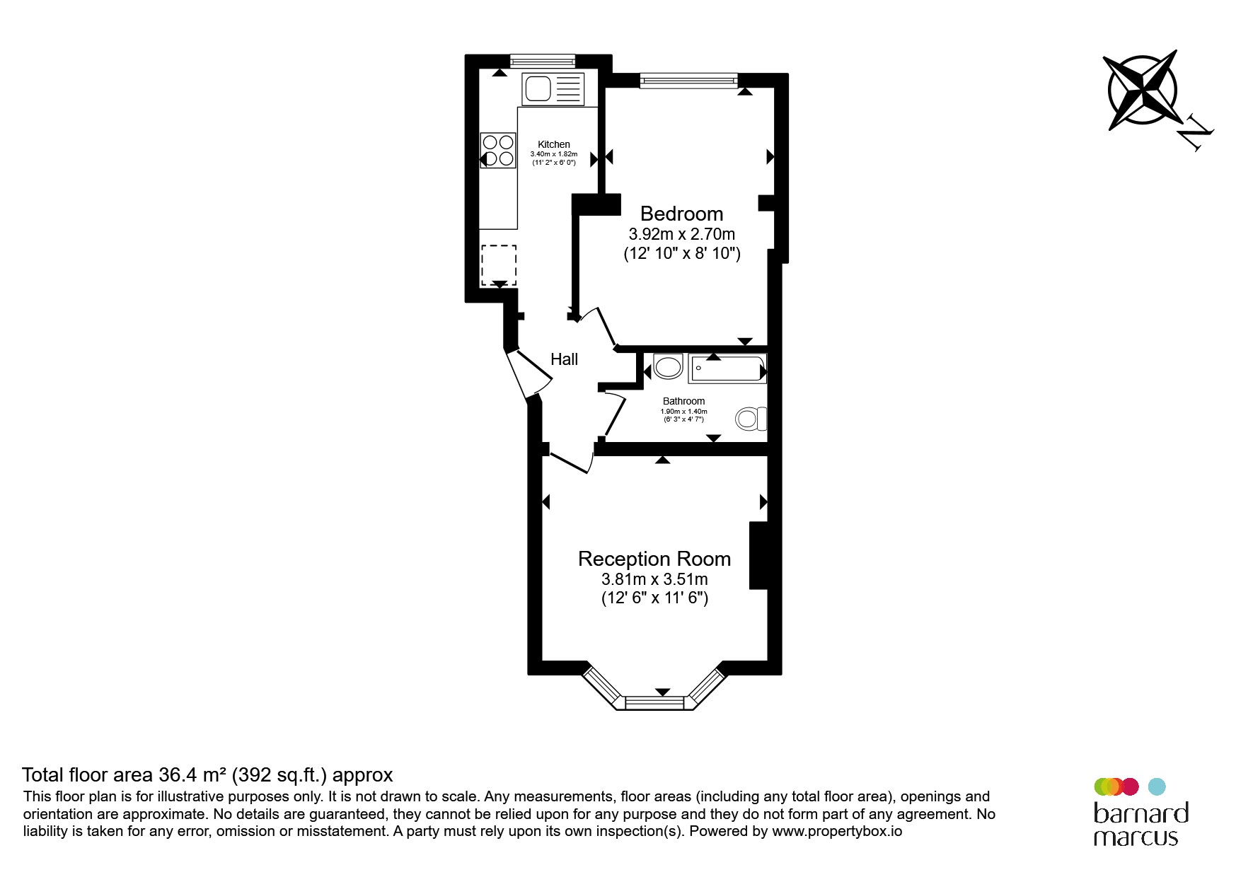 Ground Floor Flat, 131, Lansdowne Way, London floorplan