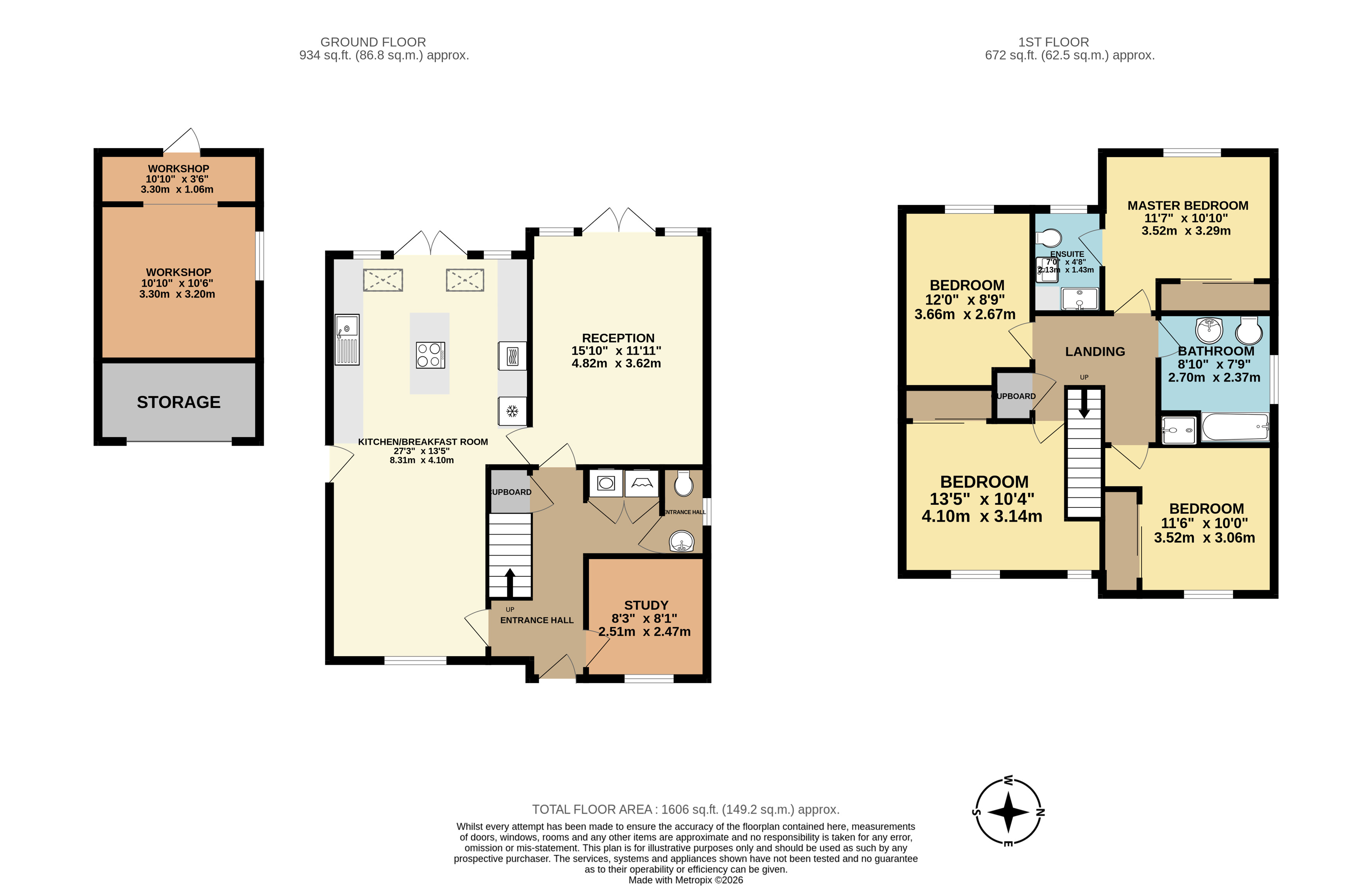 25, Coltsfoot Corner, Bedford floorplan