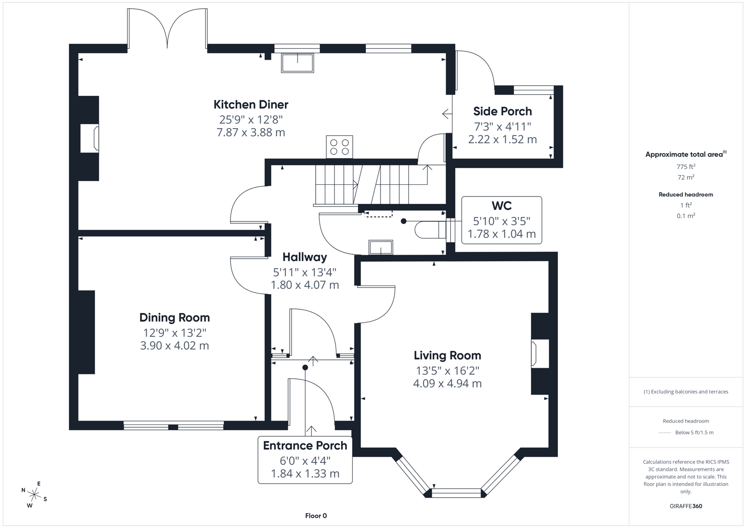 51, Ackworth Road, Pontefract floorplan