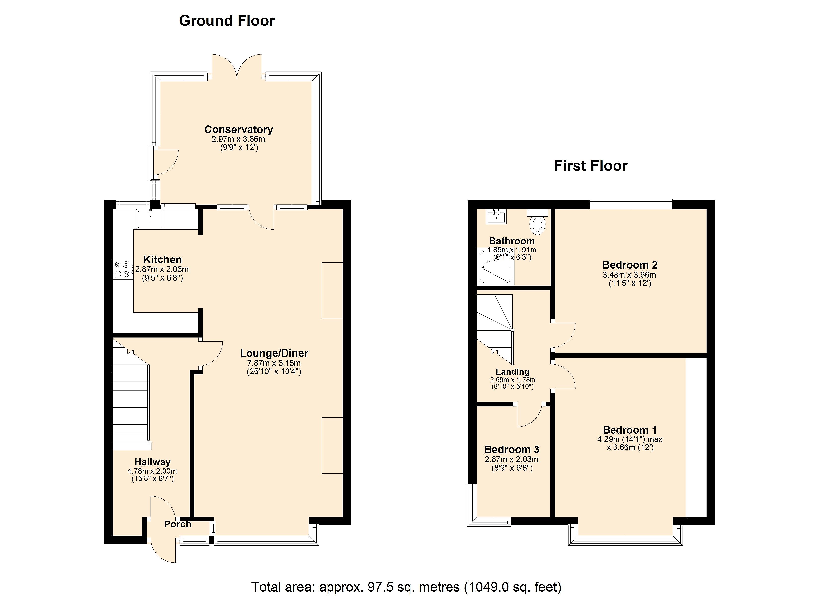 3 Bedrooms Semi-detached house for sale in Bickerton Avenue, Bebington, Wirral CH63