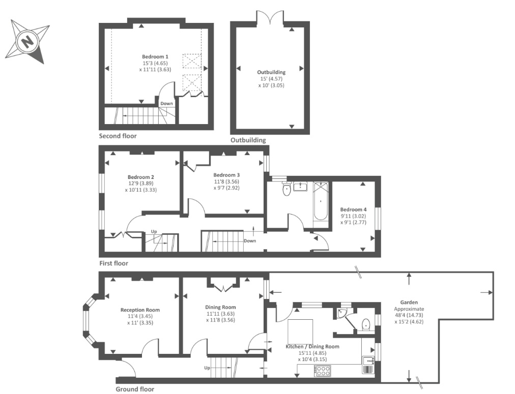 10, Elm Lodge Avenue, Reading floorplan