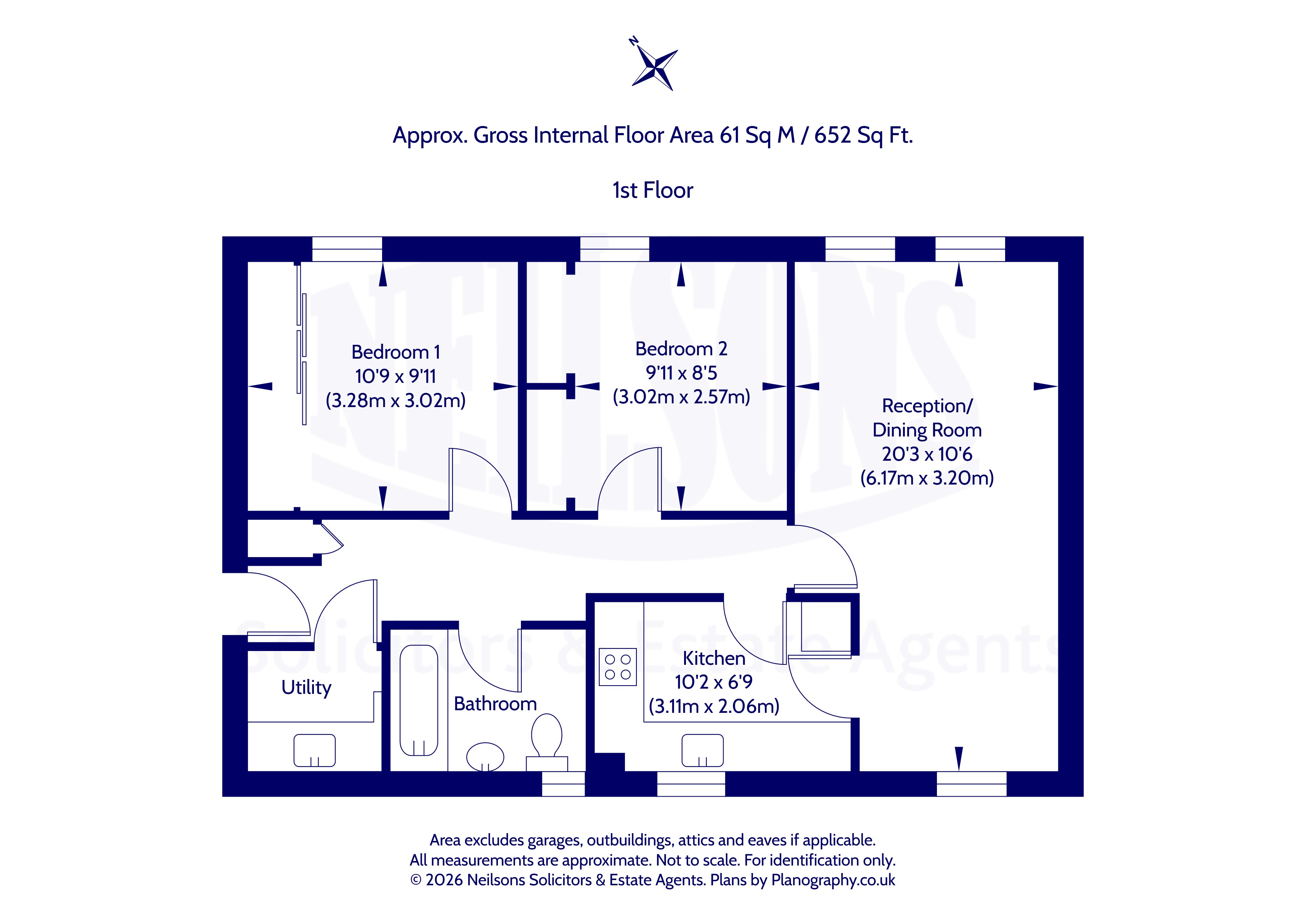 17/3, Sandport, Edinburgh floorplan