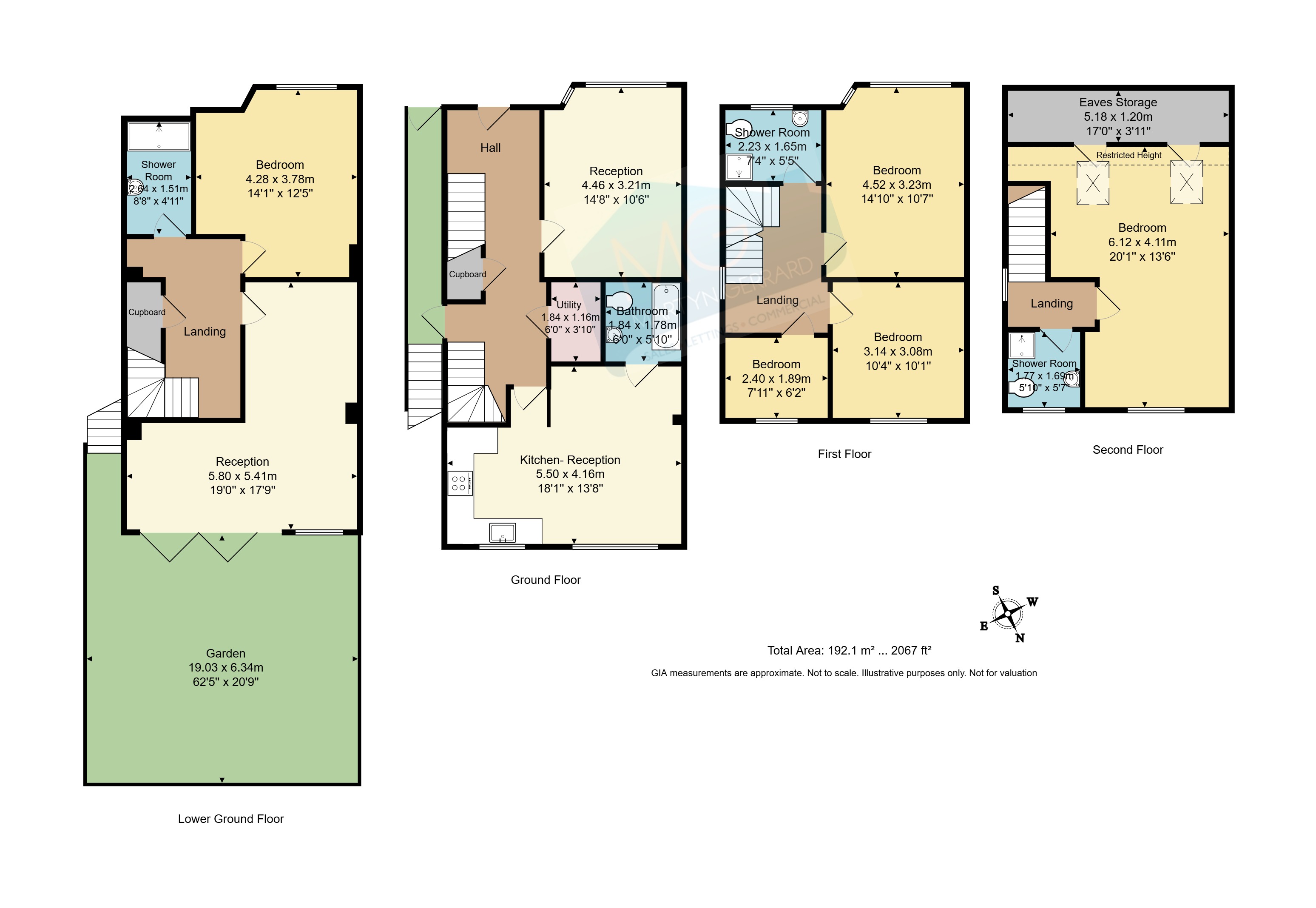 41, Fernwood Crescent, London floorplan