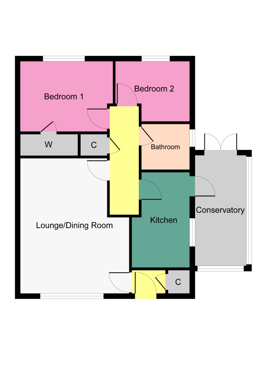 Grangeneuk Gardens, Balloch, Cumbernauld G68, 2 bedroom semi-detached ...