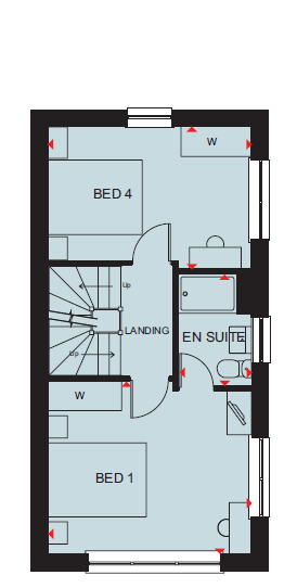 H837388, Scott Way, Swindon floorplan