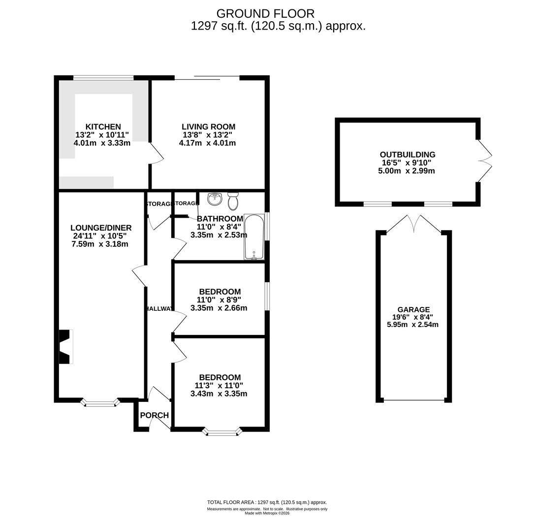 76, Station Road, Brentwood floorplan