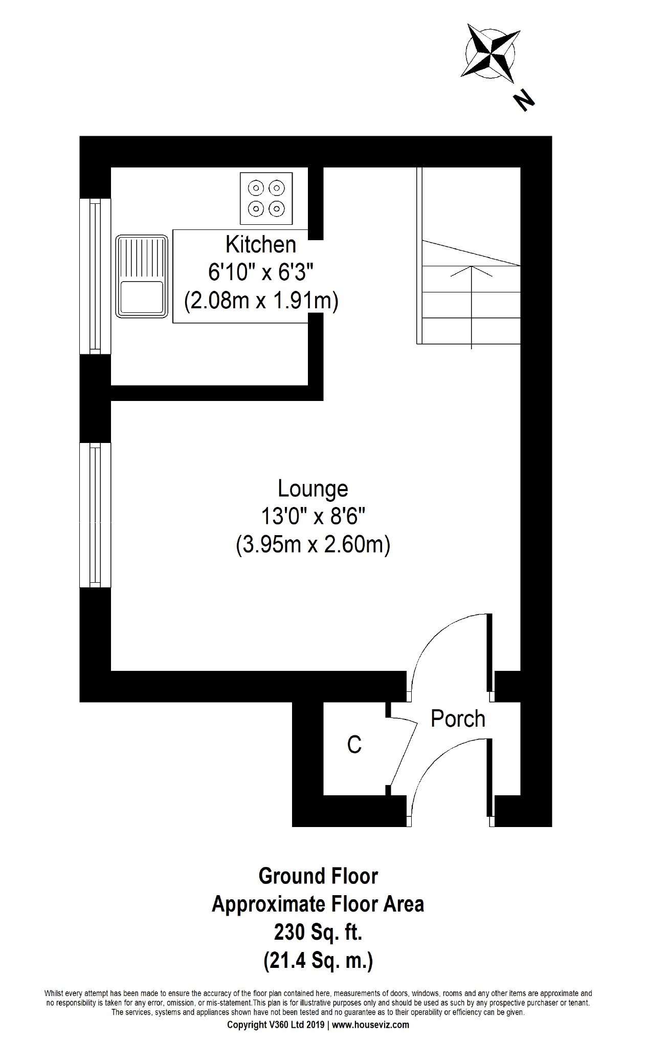 1 bed end terrace house for sale in Millgate, Ackworth, Pontefract WF7