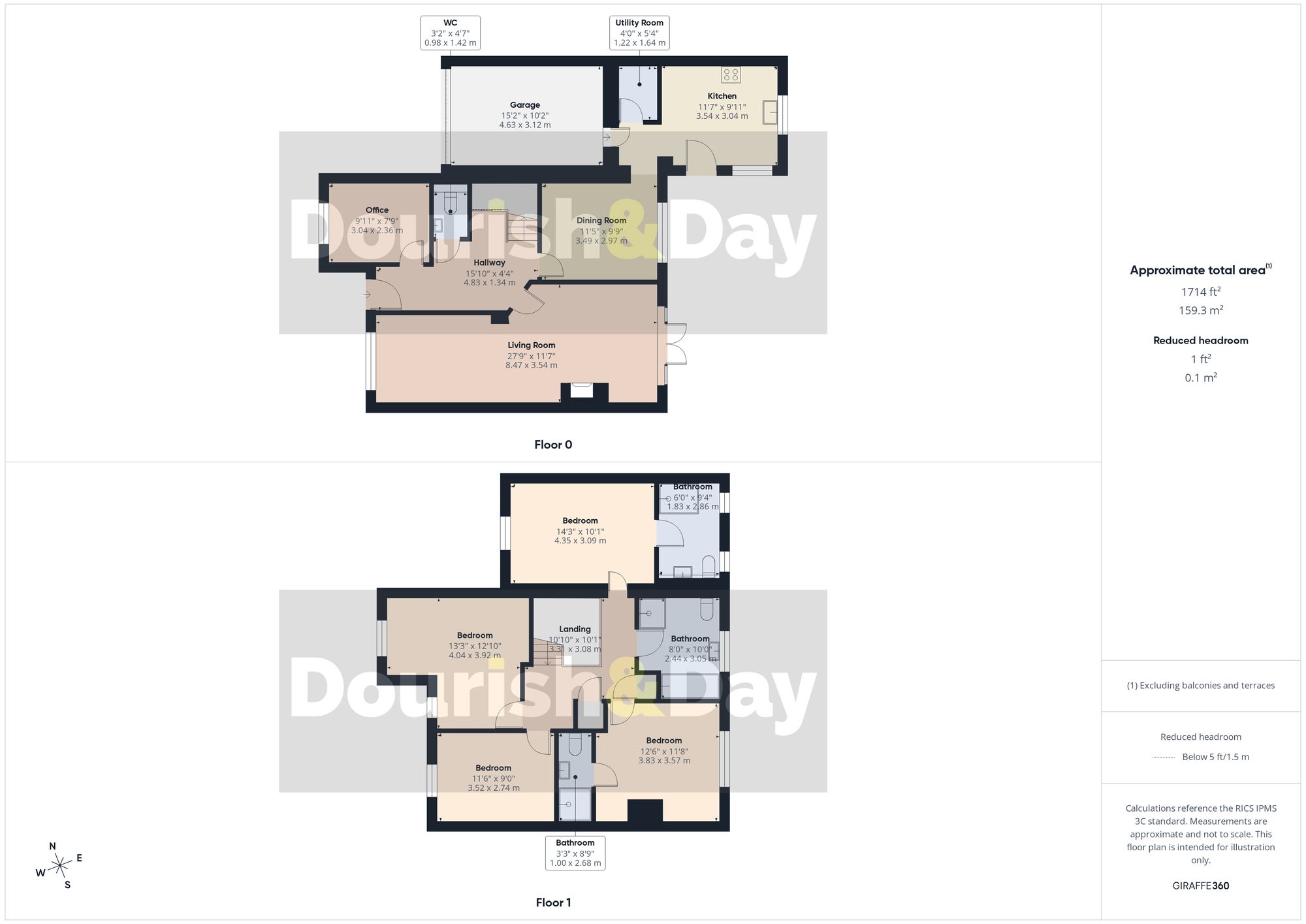 2 Oak Tree Gardens, Stafford floorplan