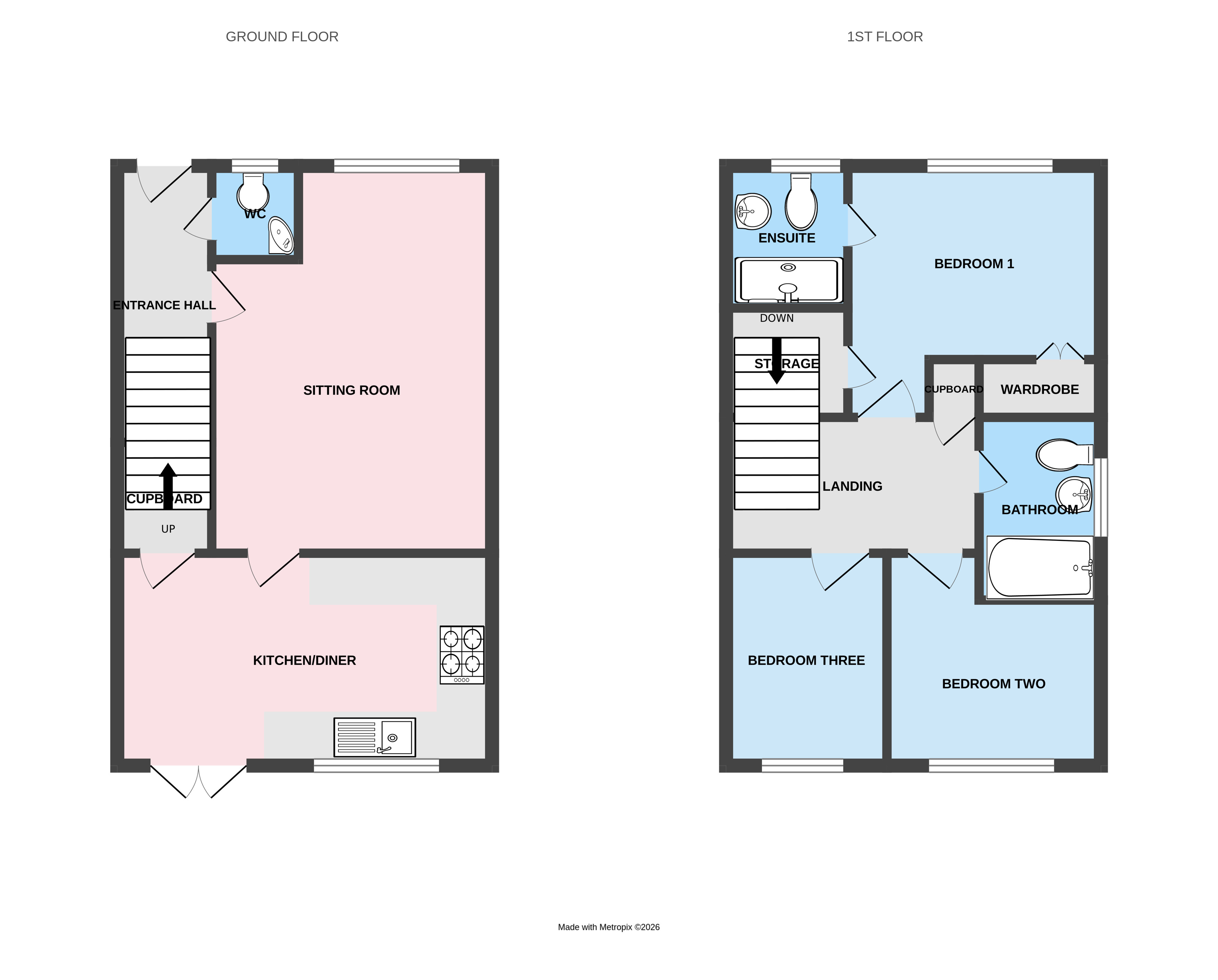 86, Redlands Road, Telford floorplan