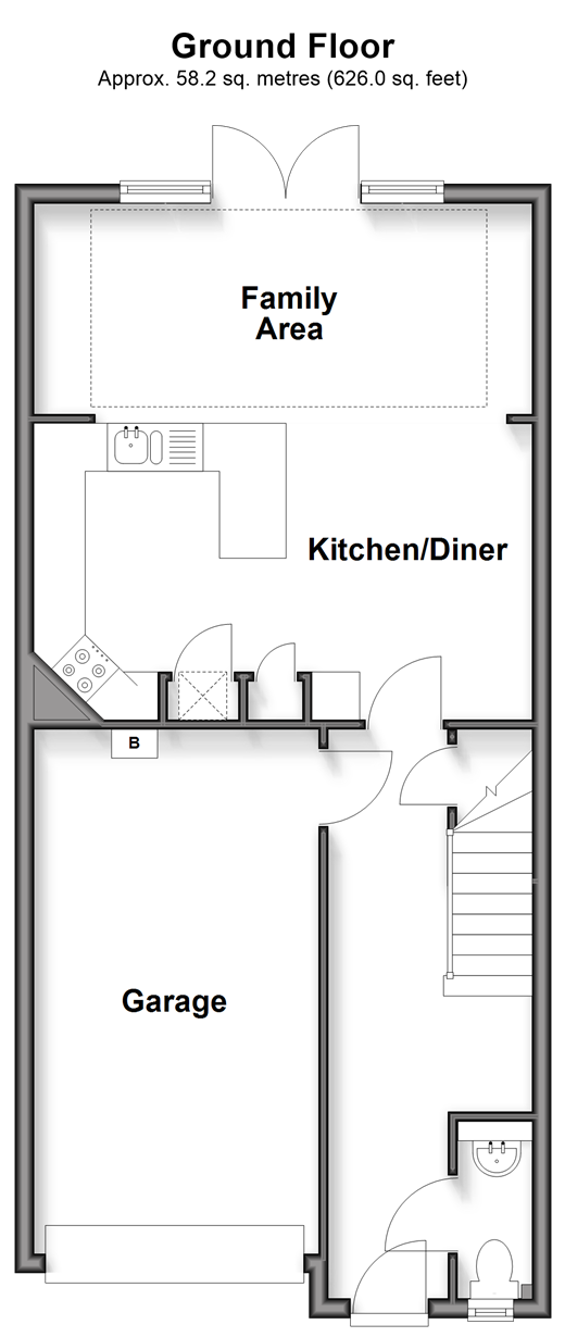 Darwin Rise, Gravesend floorplan