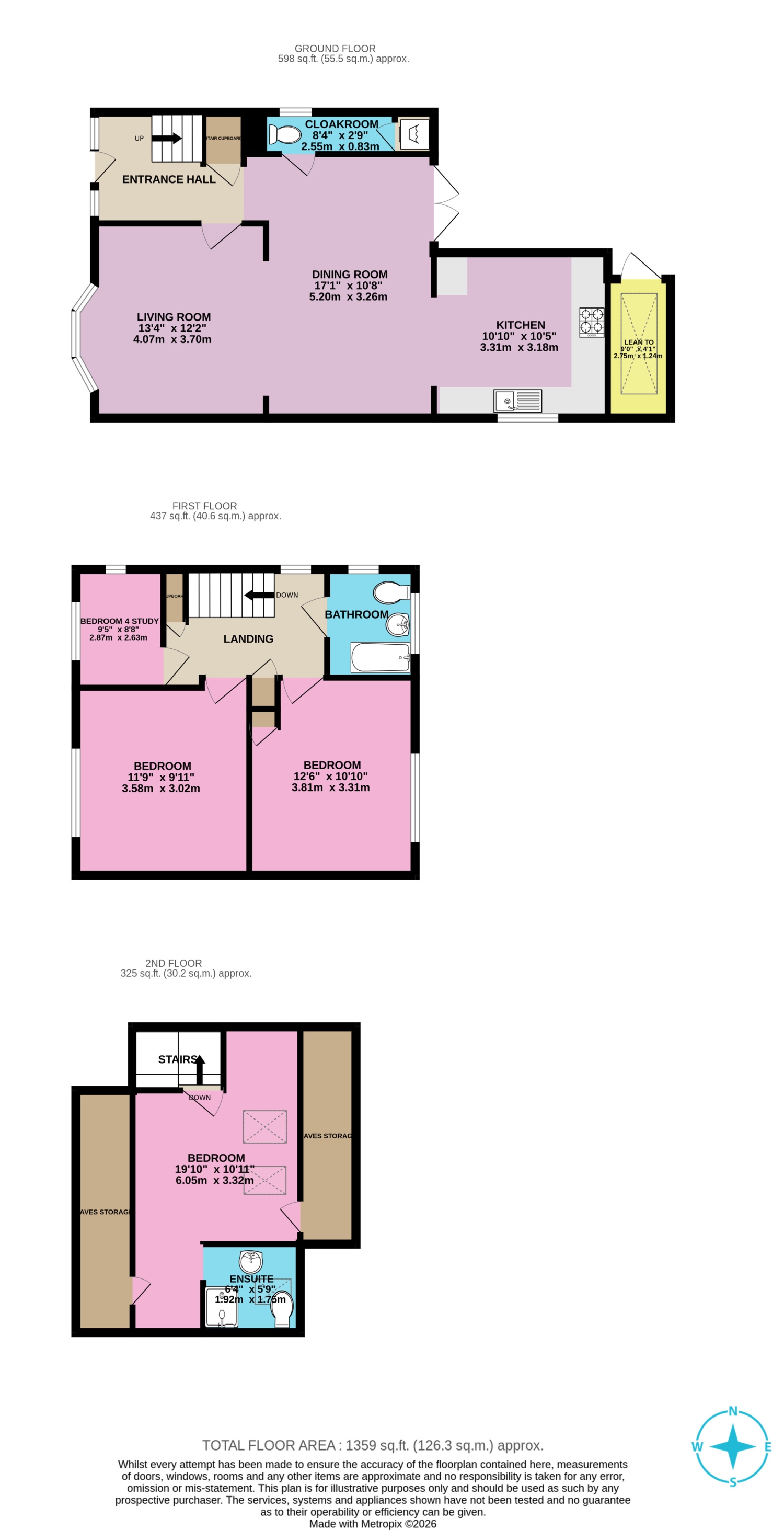35, St. Johns Road, Hove floorplan