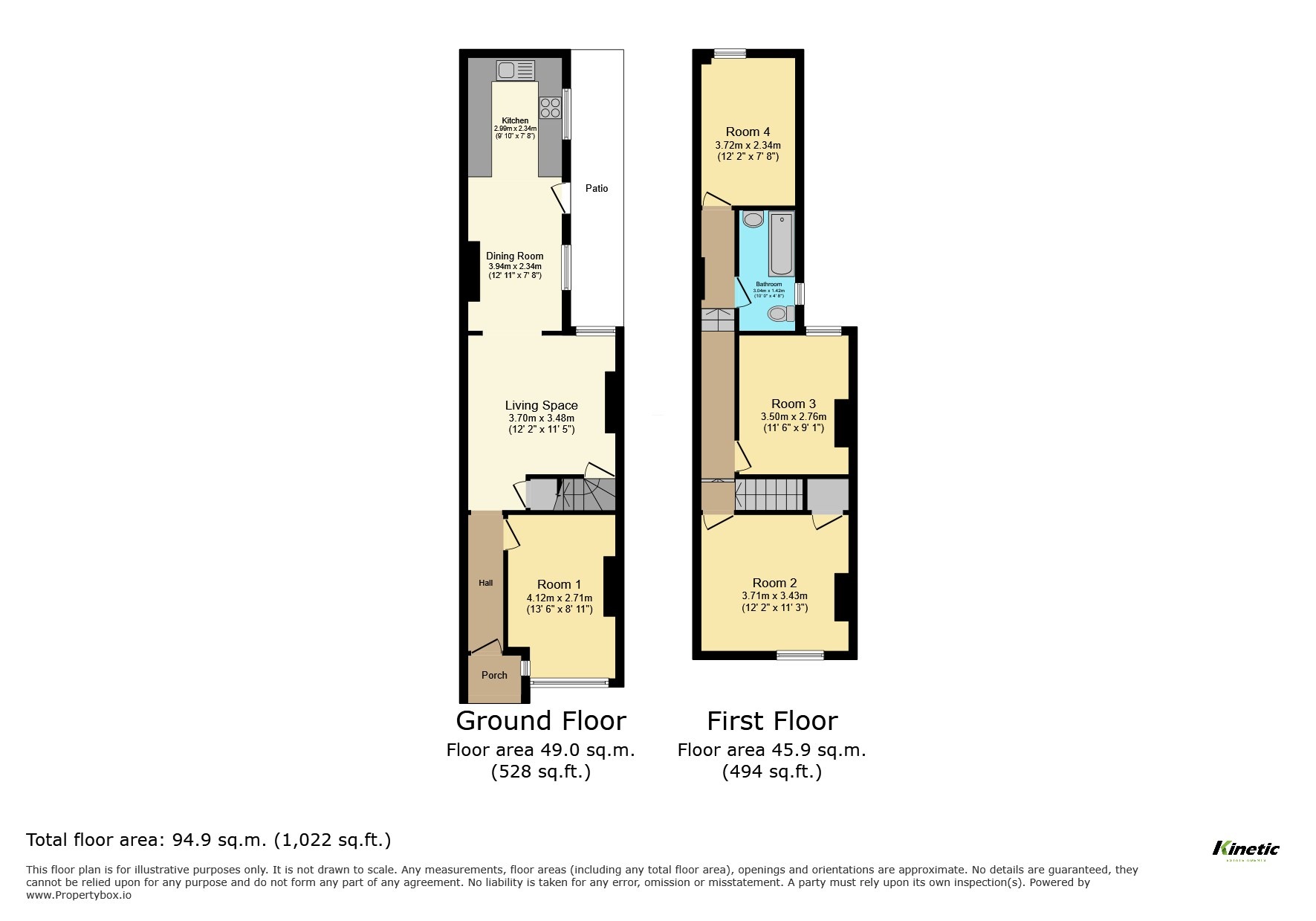 57 West Parade, Lincoln, Lincolnshire floorplan
