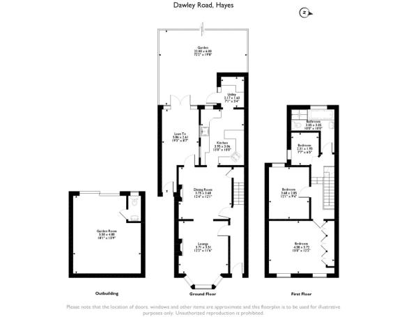 3 Bedrooms Semi-detached house for sale in Dawley Road, Hayes UB3