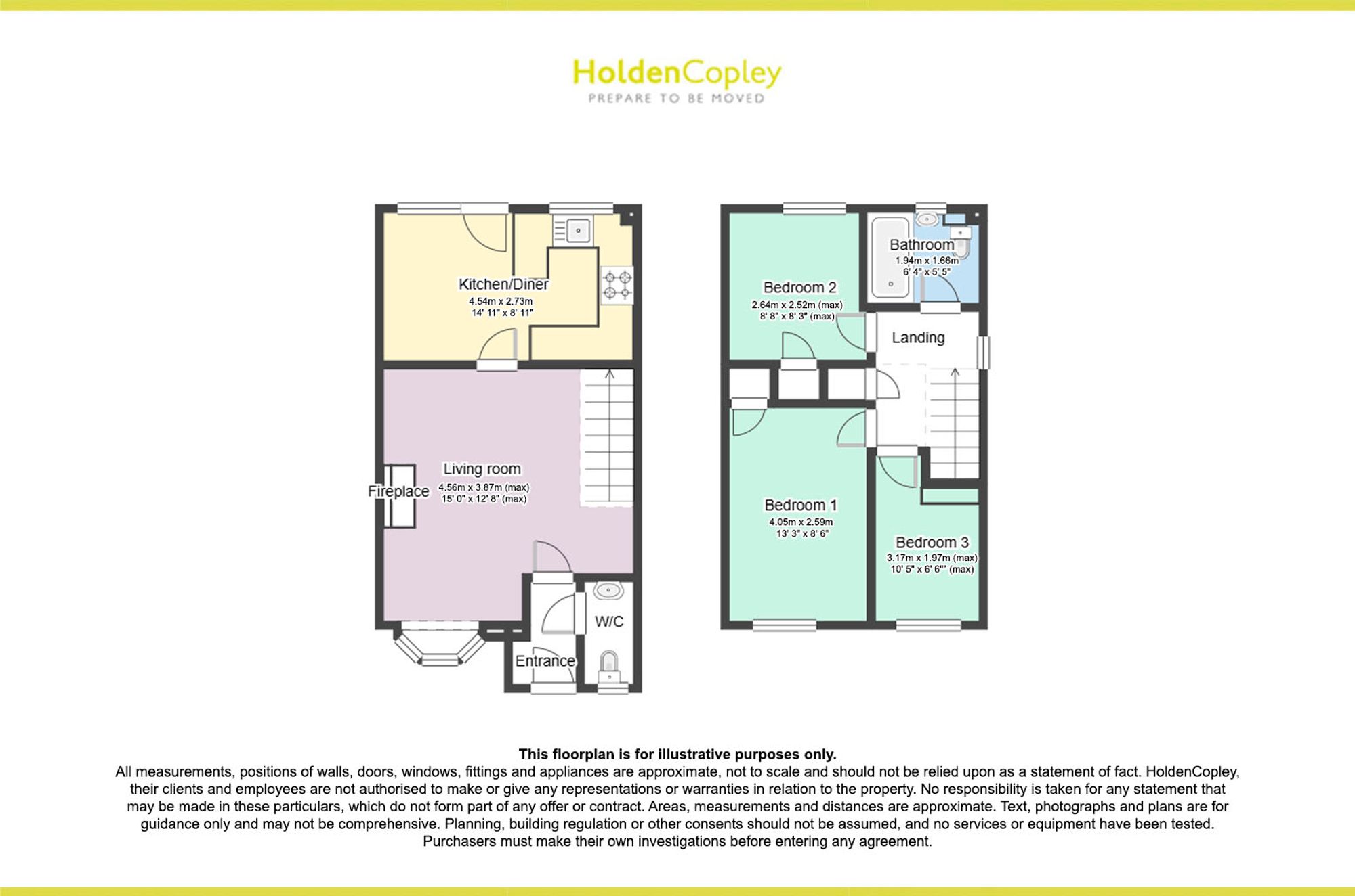 46 Leicester Street, Nottingham floorplan