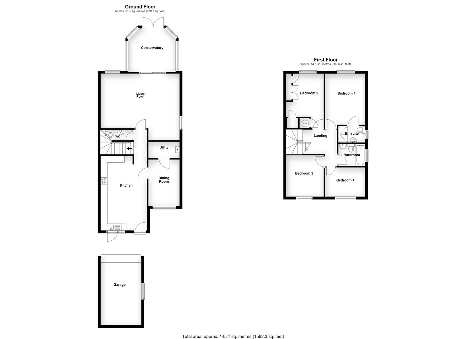 36, Green Street, Stevenage floorplan