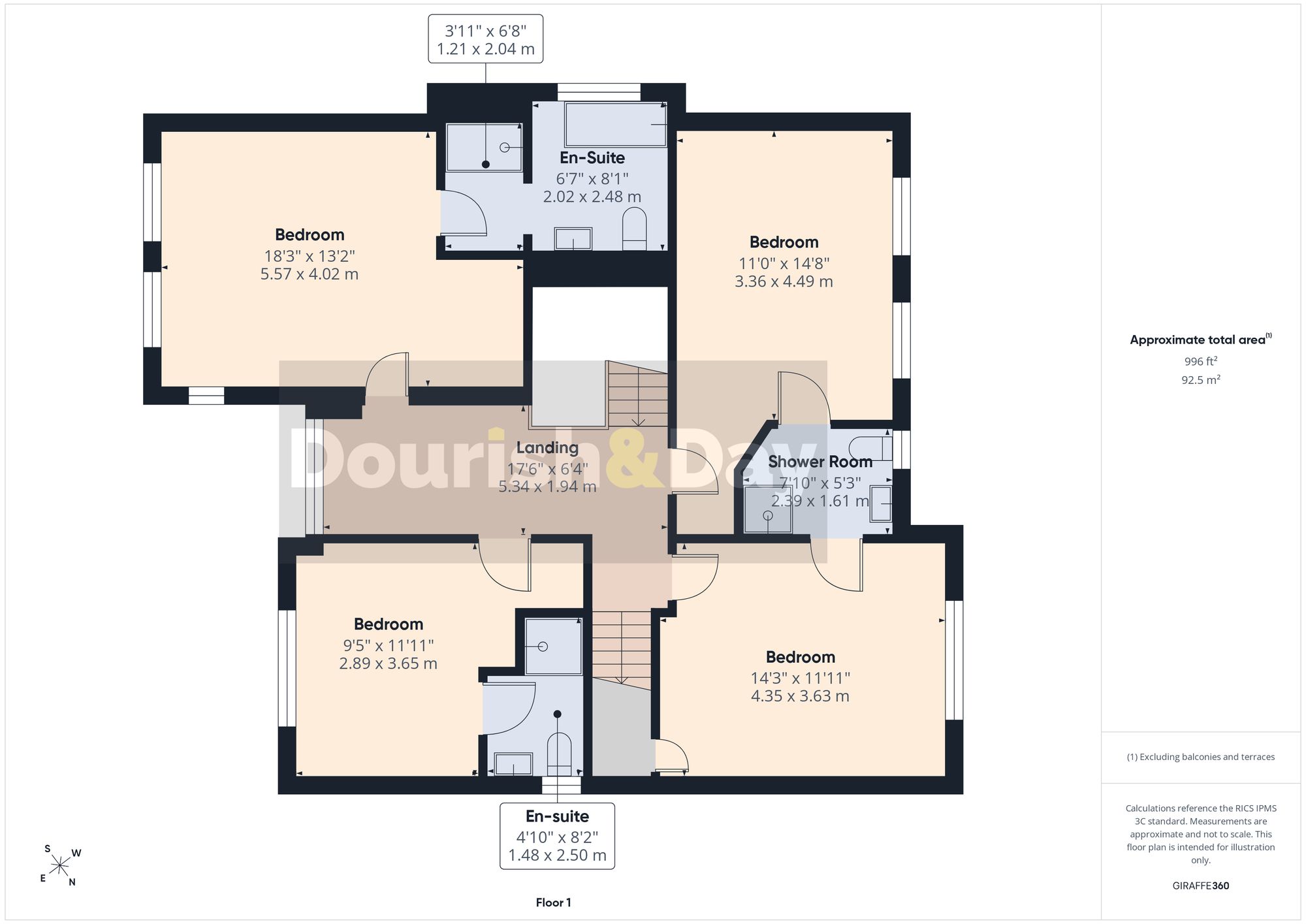 Southview Long Lane, Stafford floorplan